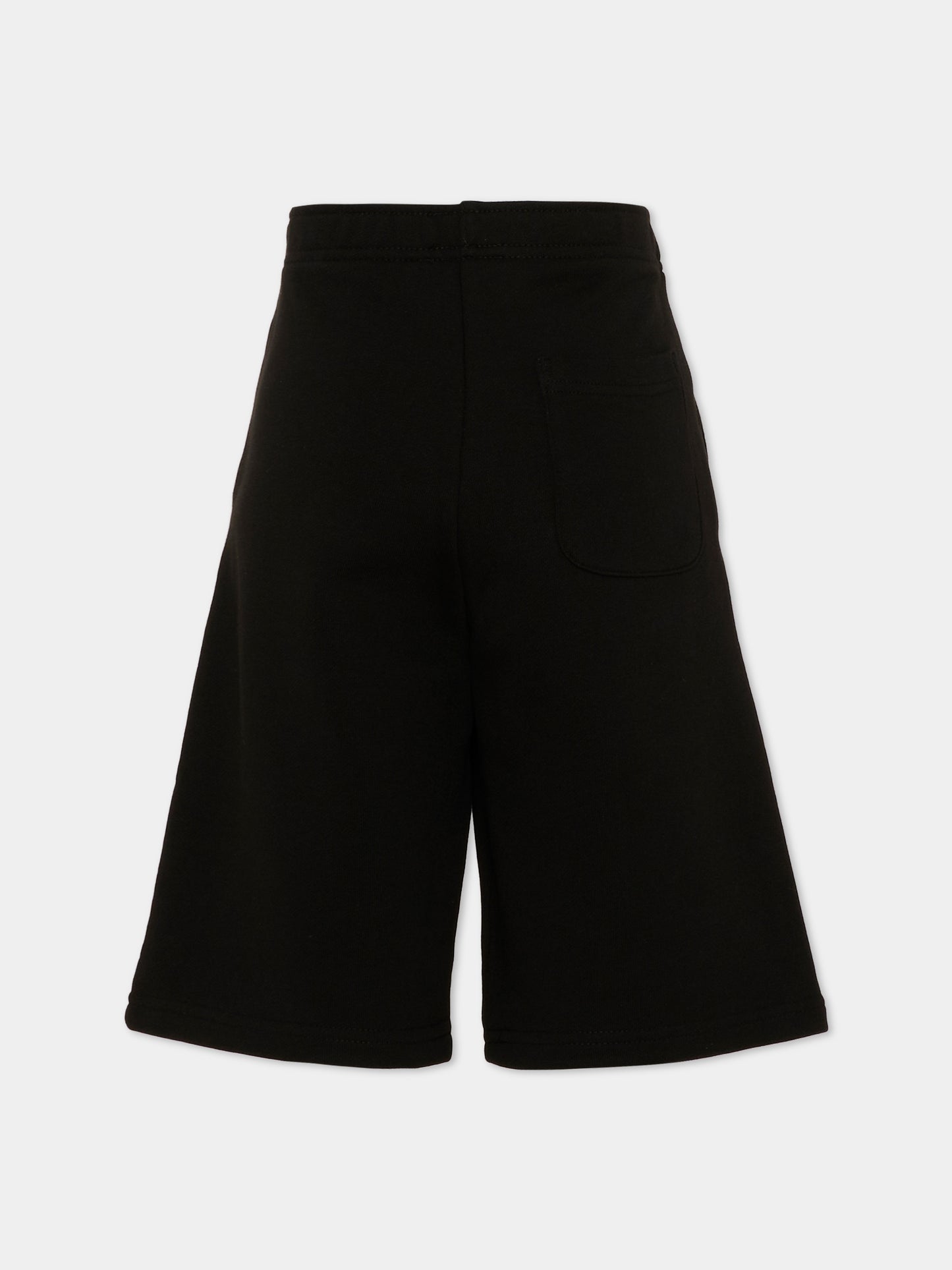 Shorts de sport noirs Diesel pour enfants