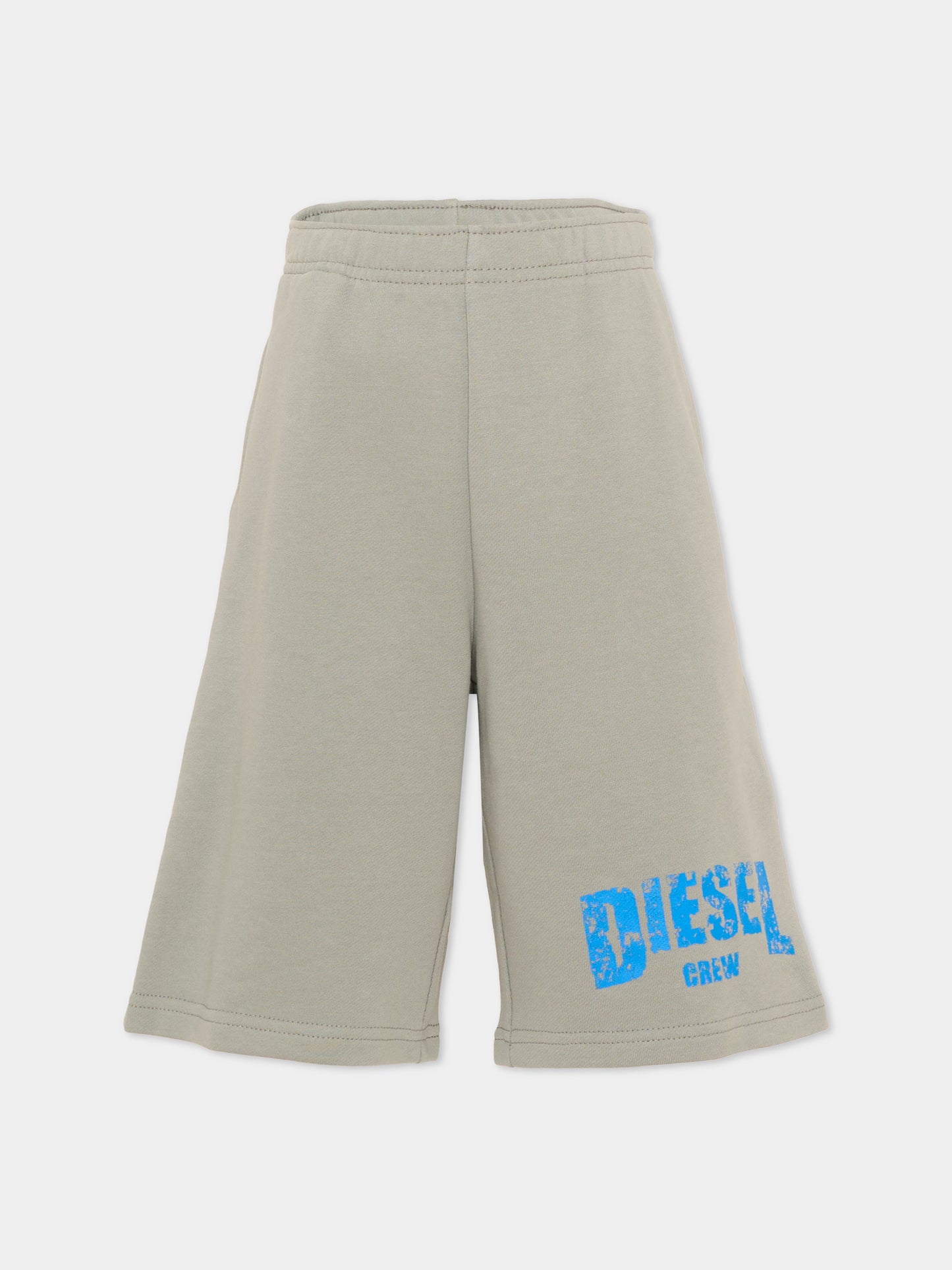 Shorts sportivi grigi Diesel per bambini,Diesel,J02874 KYA1N K917