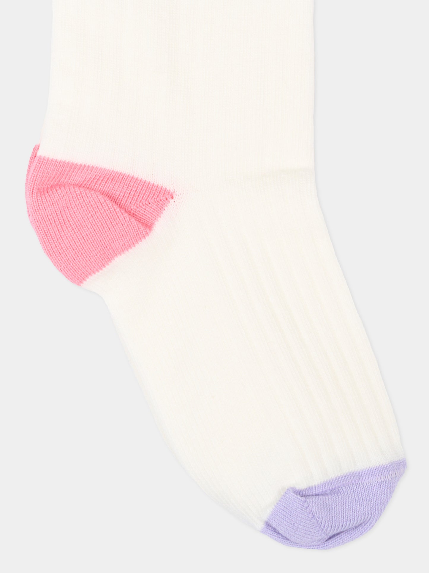 Calza Spugna avorio per bambina rigata Pegaso,Etro,GY0P10 Z0396 101RS
