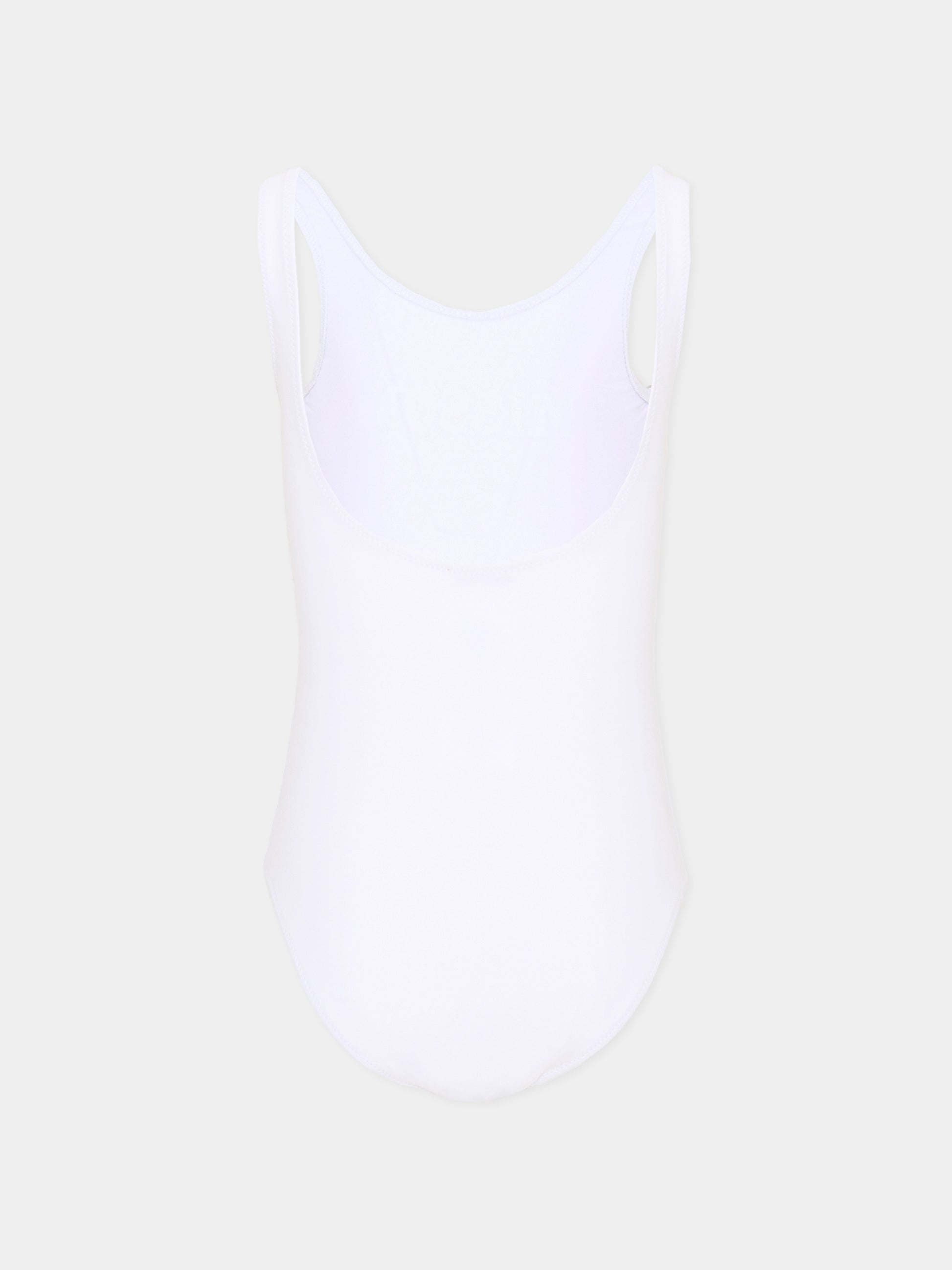 Costume intero bianco per bambina,Missoni,MYCA69 Z0559 100