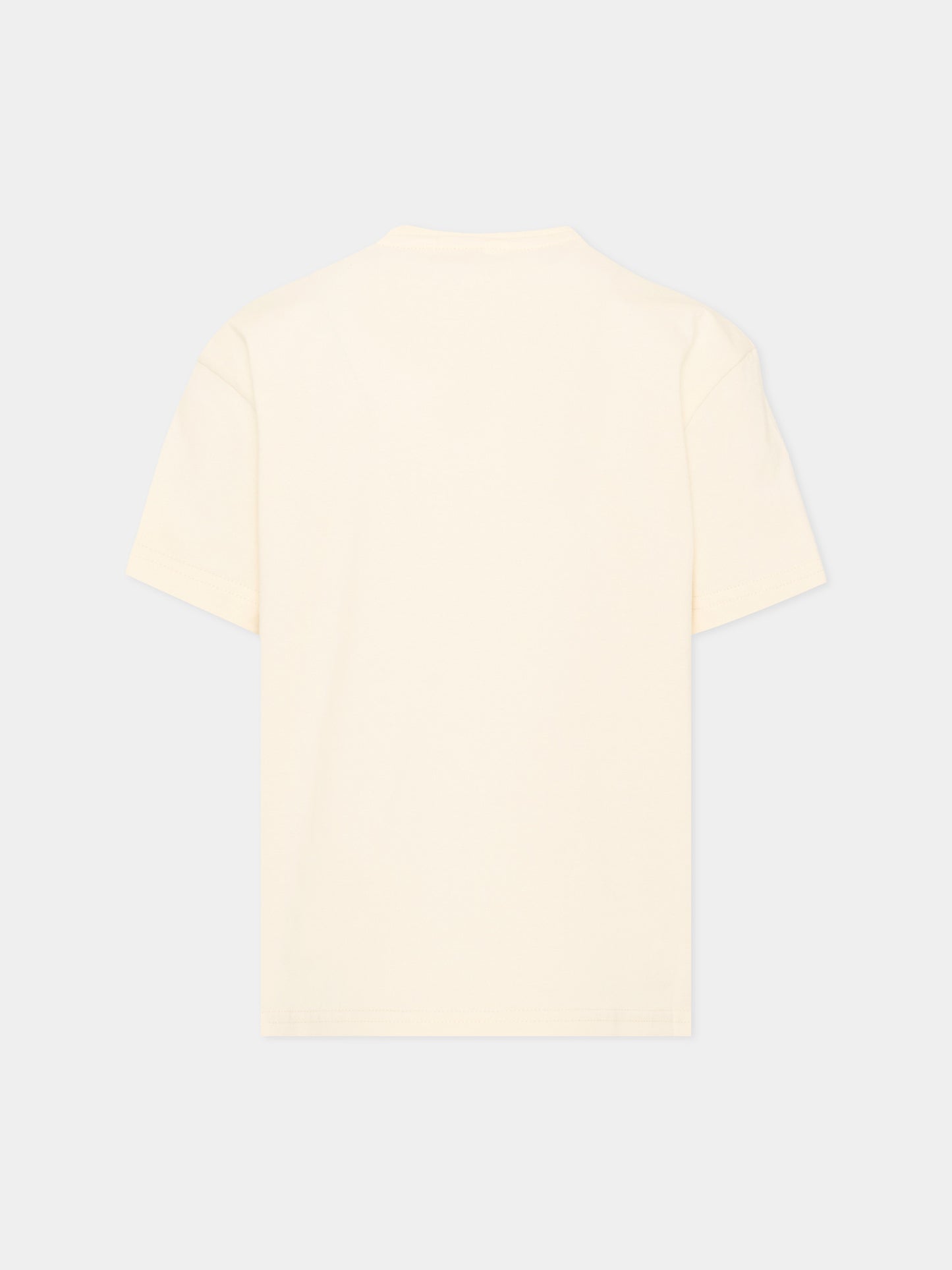 T-Shirt avorio Palm Angels per bambino,Palm Angels,PBAA003S26JER002 002
