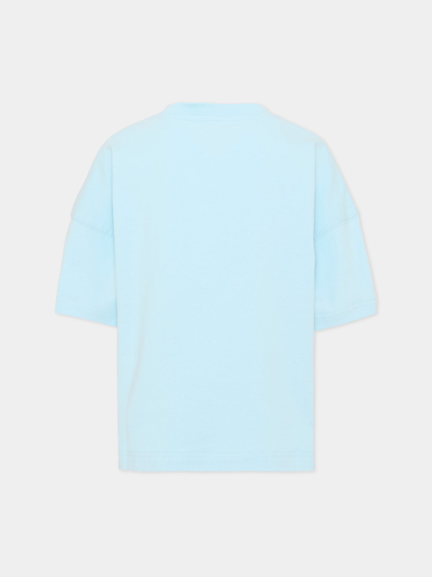 T-Shirt azzurra teddy bear Palm Angels per bambino,Palm Angels,PBAA002S26JER004 960