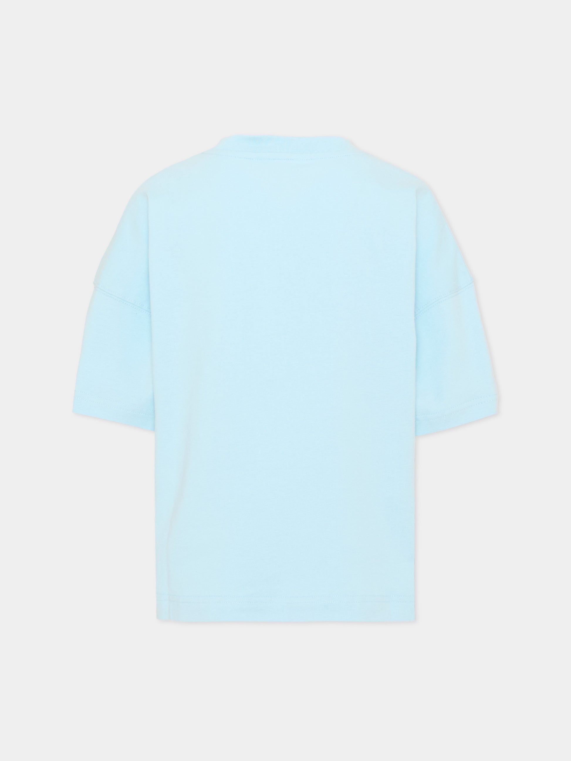 T-Shirt azzurra teddy bear Palm Angels per bambino,Palm Angels,PBAA002S26JER004 960