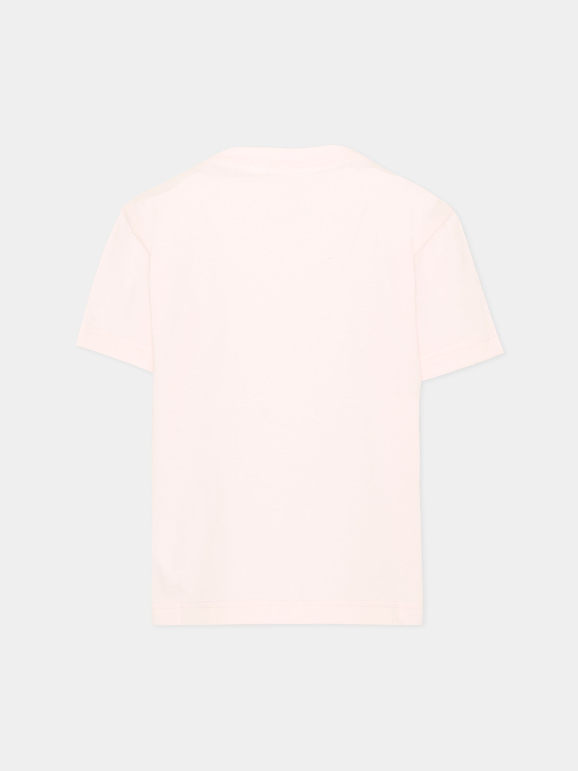 T-Shirt rosa Palm Angels per bambina,Palm Angels,PGAA002S26JER004 042