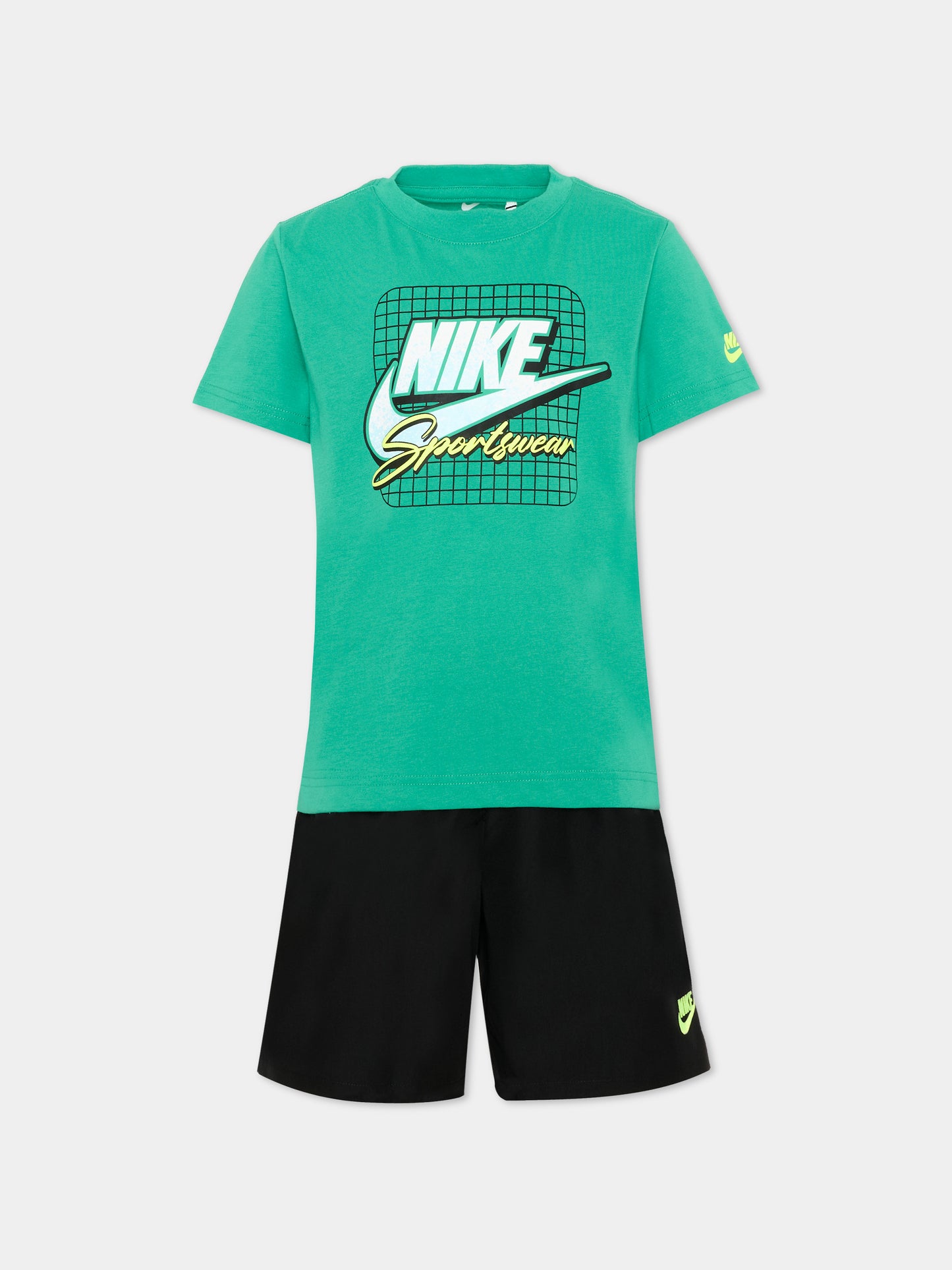 Completo sportivo verde per bambino,Nike,86M991 023
