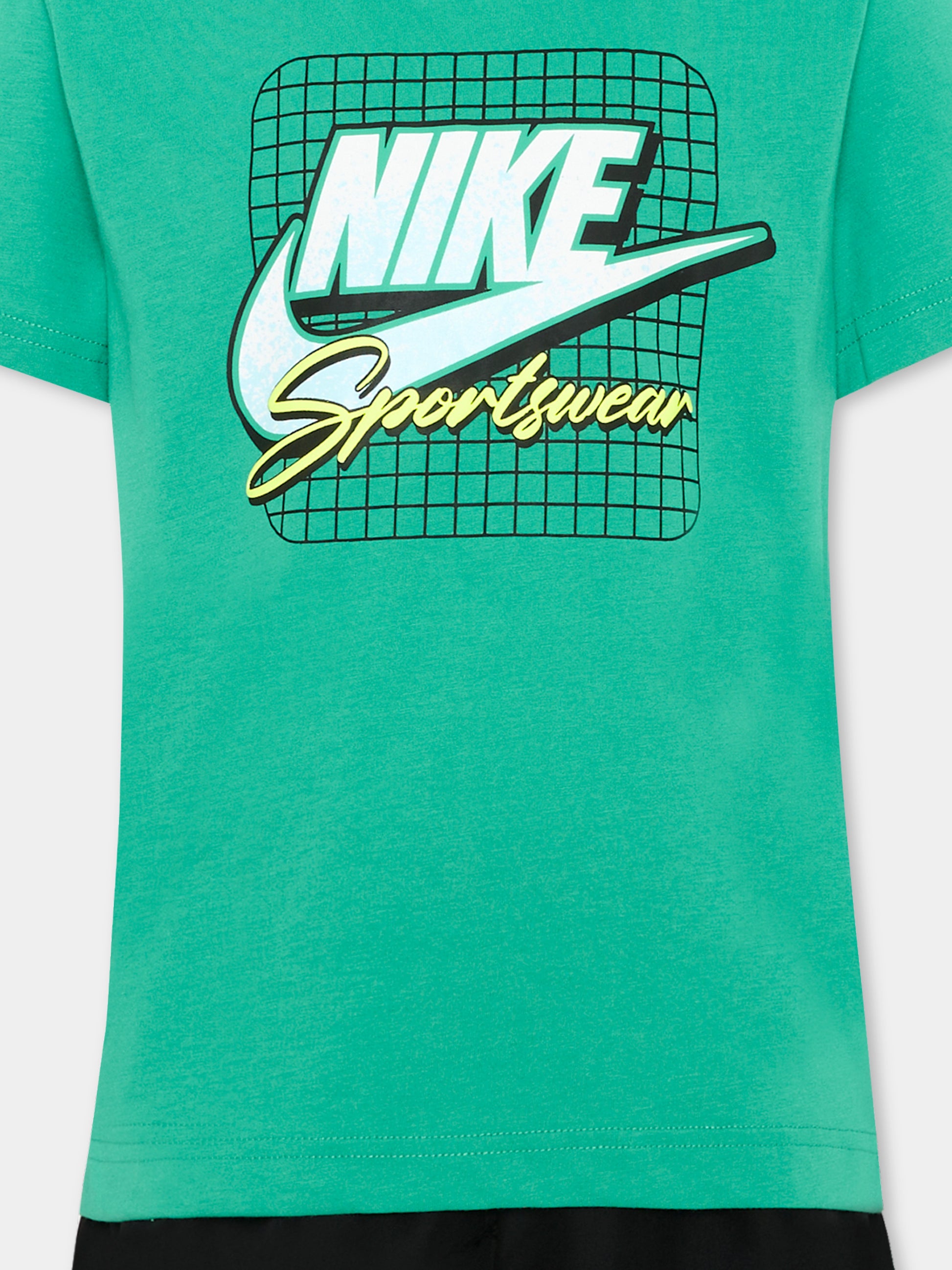 Completo sportivo verde per bambino,Nike,86M991 023
