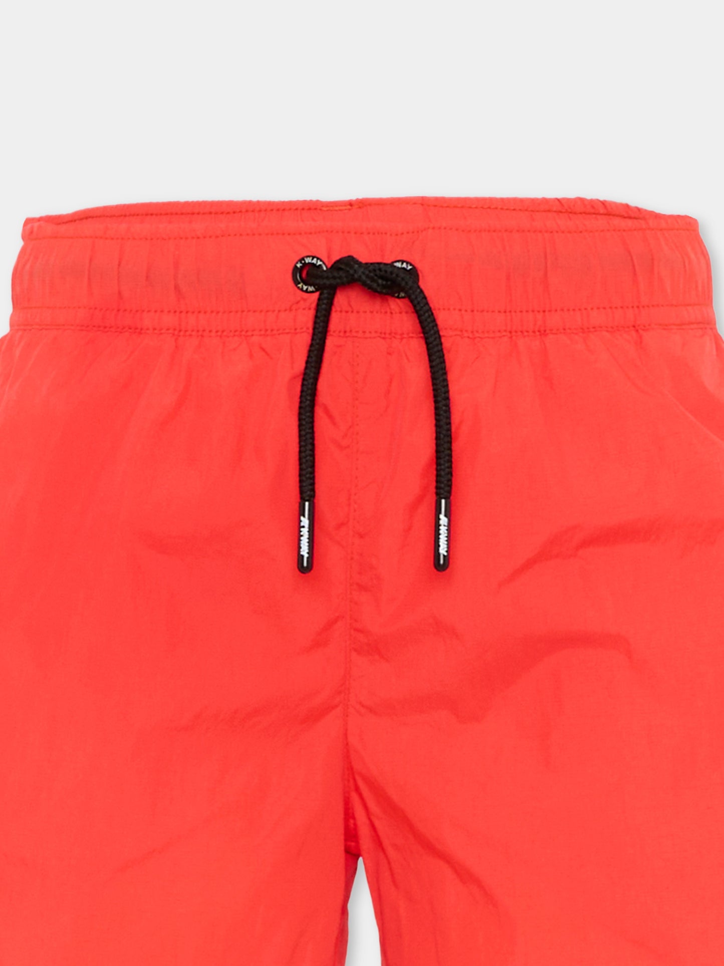 Boxer mare rosso per bambino,K-way,K3124YW B04