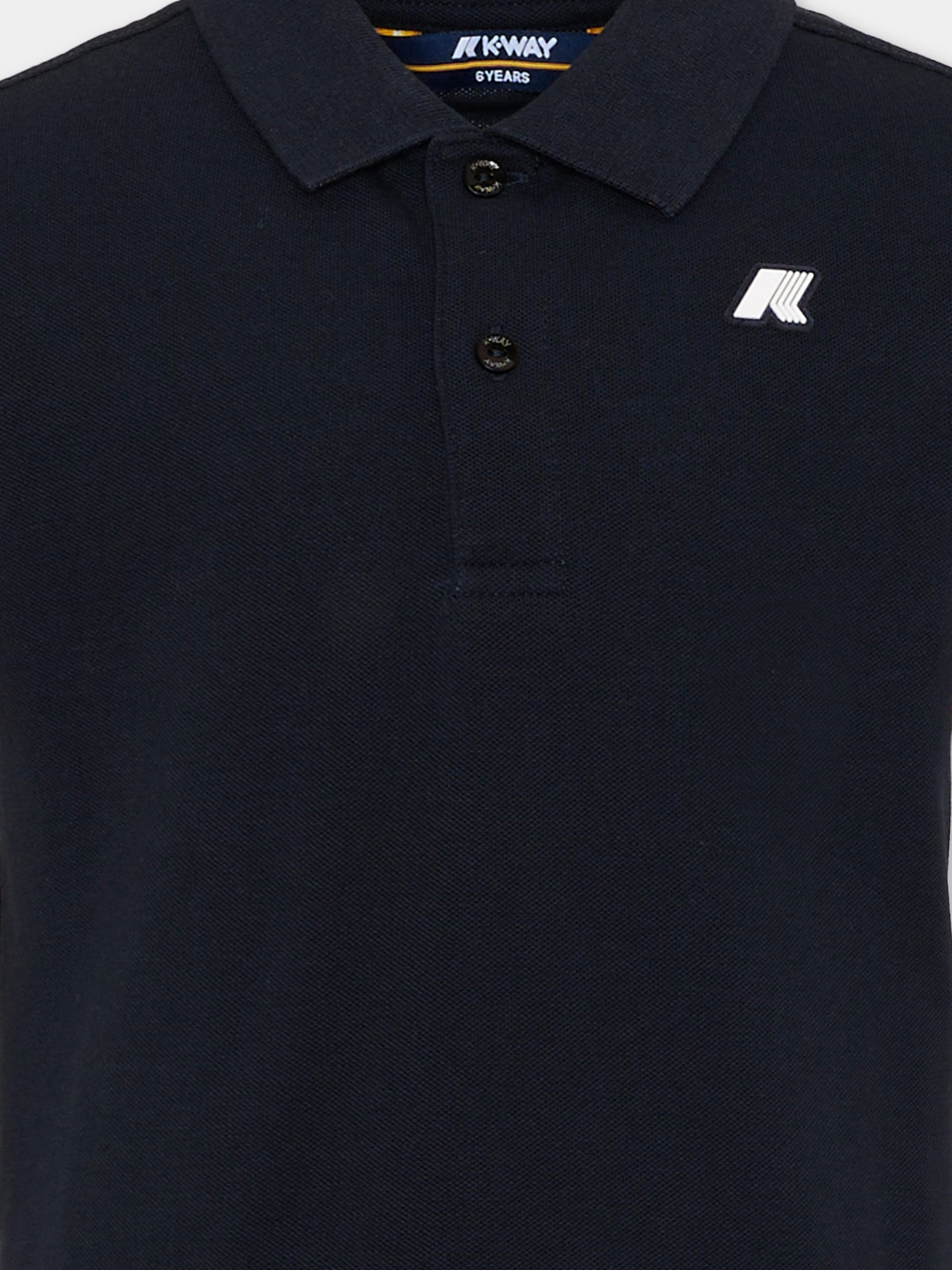 Polo blu per bambino,K-way,K6126LW K89