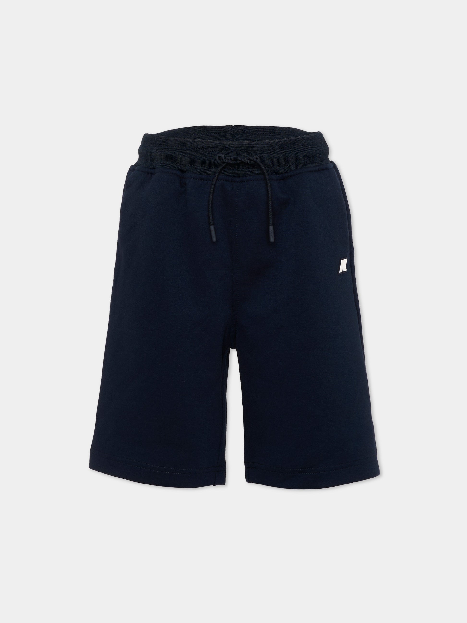 Shorts blu per bambino,K-way,K31411W K89
