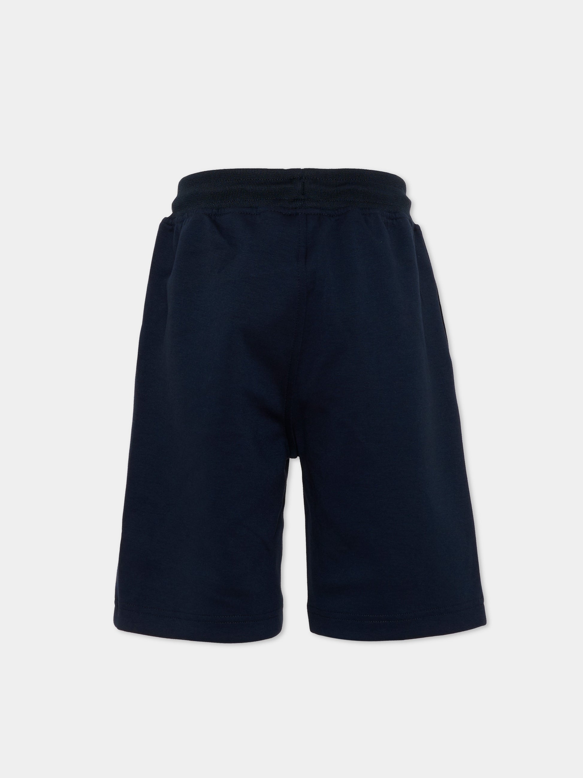 Shorts blu per bambino,K-way,K31411W K89