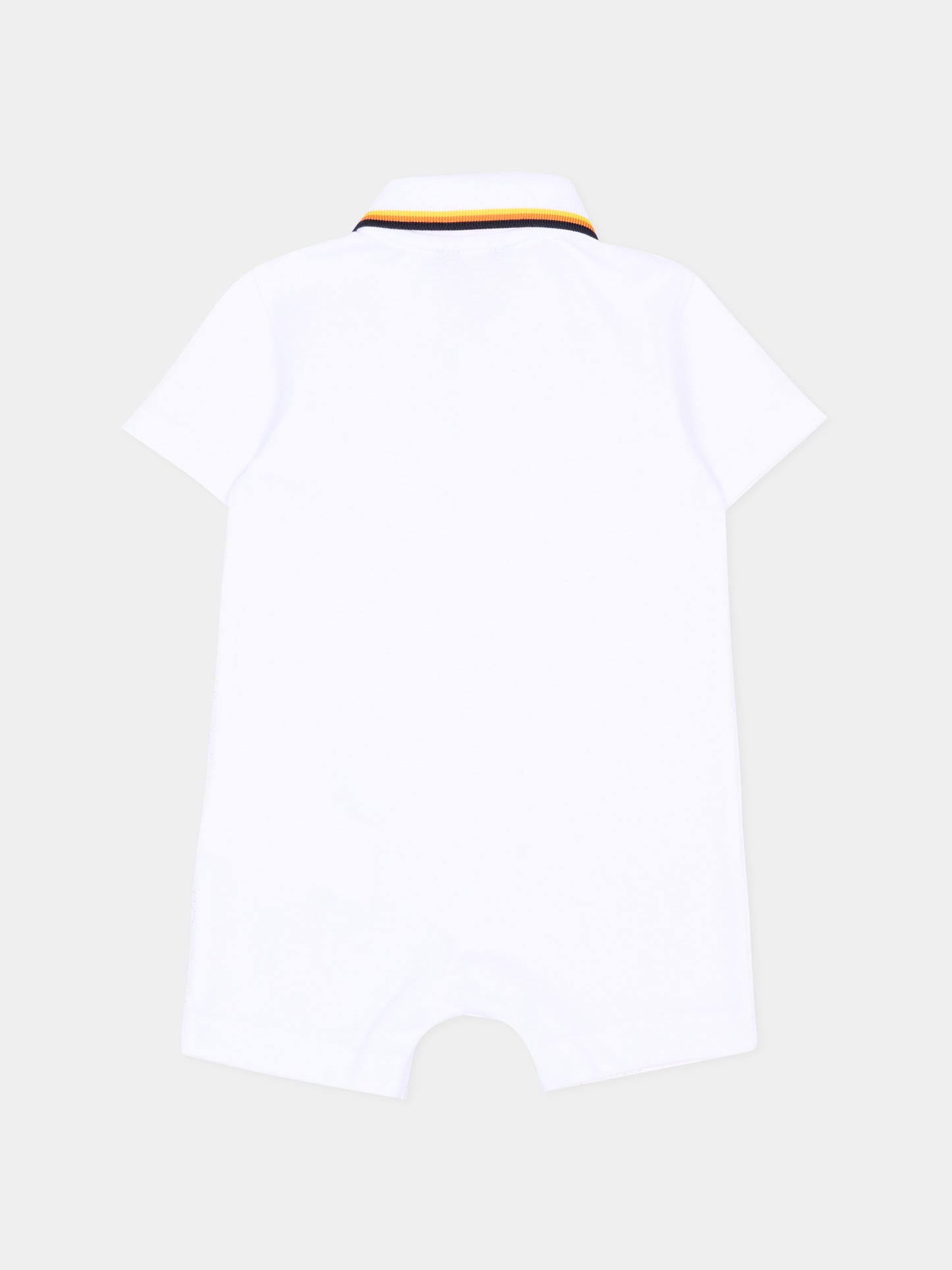 Pagliaccetto bianco per neonati,K-way,K71373W 001