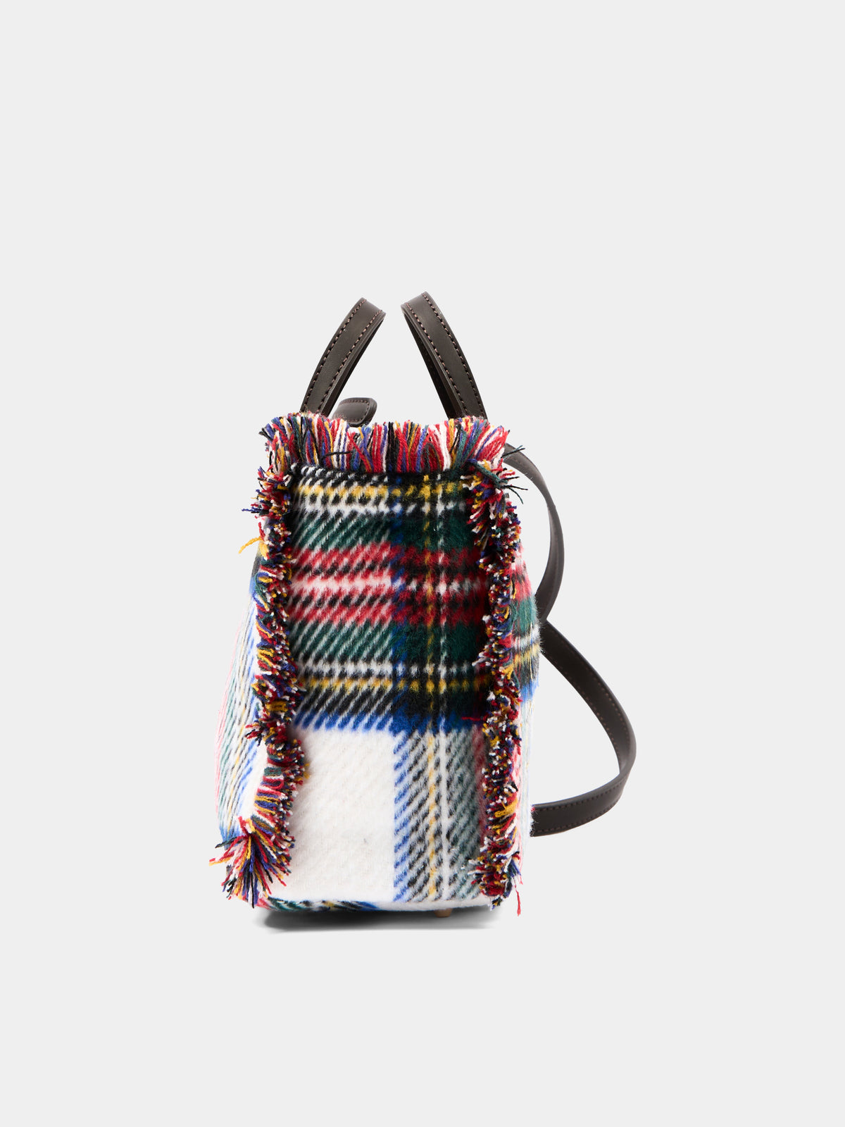 Borsa avorio Vanity Mini Wool per bambina,Mc2 Saint Barth,VAMI031 01816M