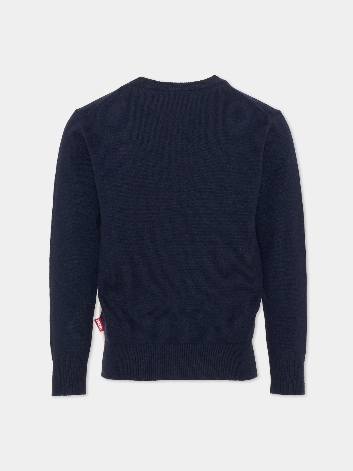 Maglione blu per bambino con stampa,Mc2 Saint Barth,DOU0006 00151M