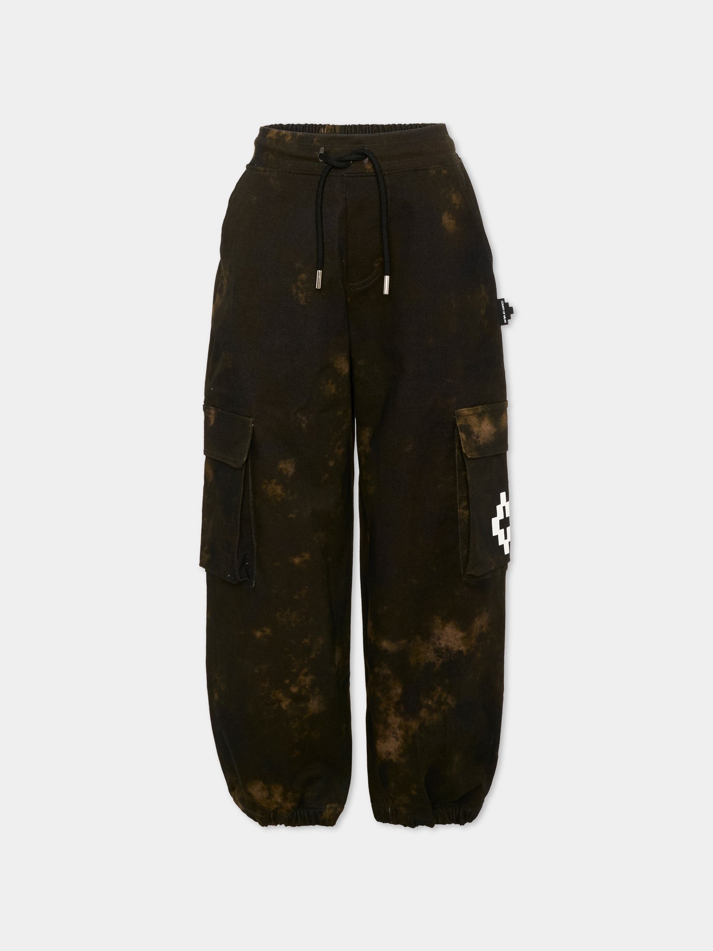 Pantaloni multicolor cargo per bambino con logo,County Of Milan Kids,F5CMJBPA051 590