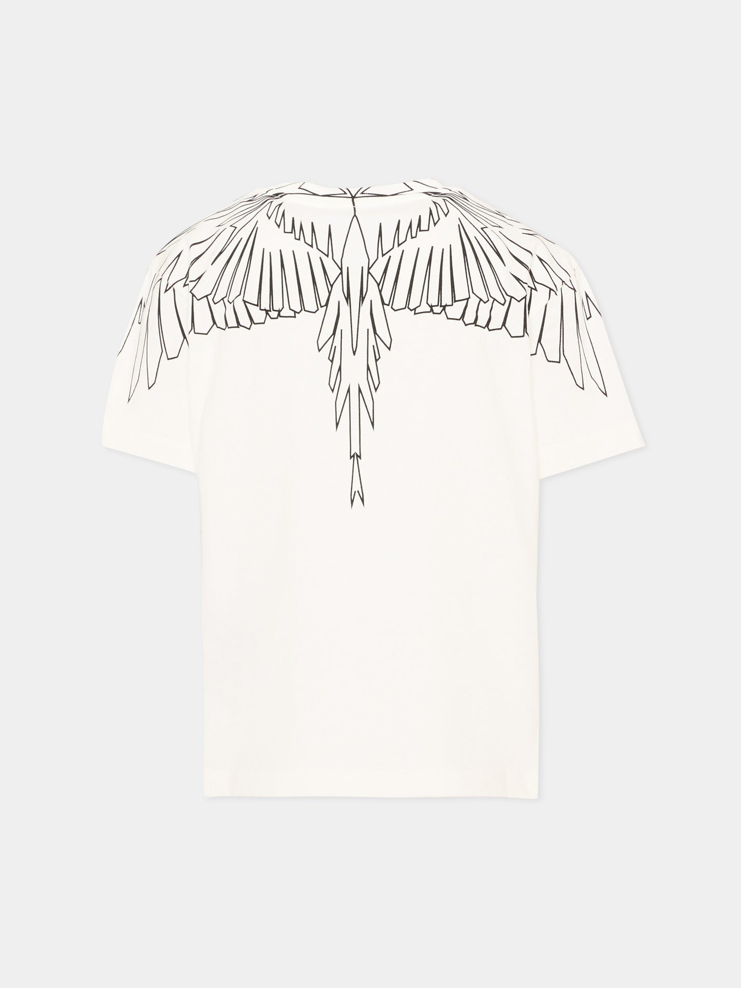 T-shirt avorio per bambino con ali,County Of Milan Kids,F5CMJBTH073 002