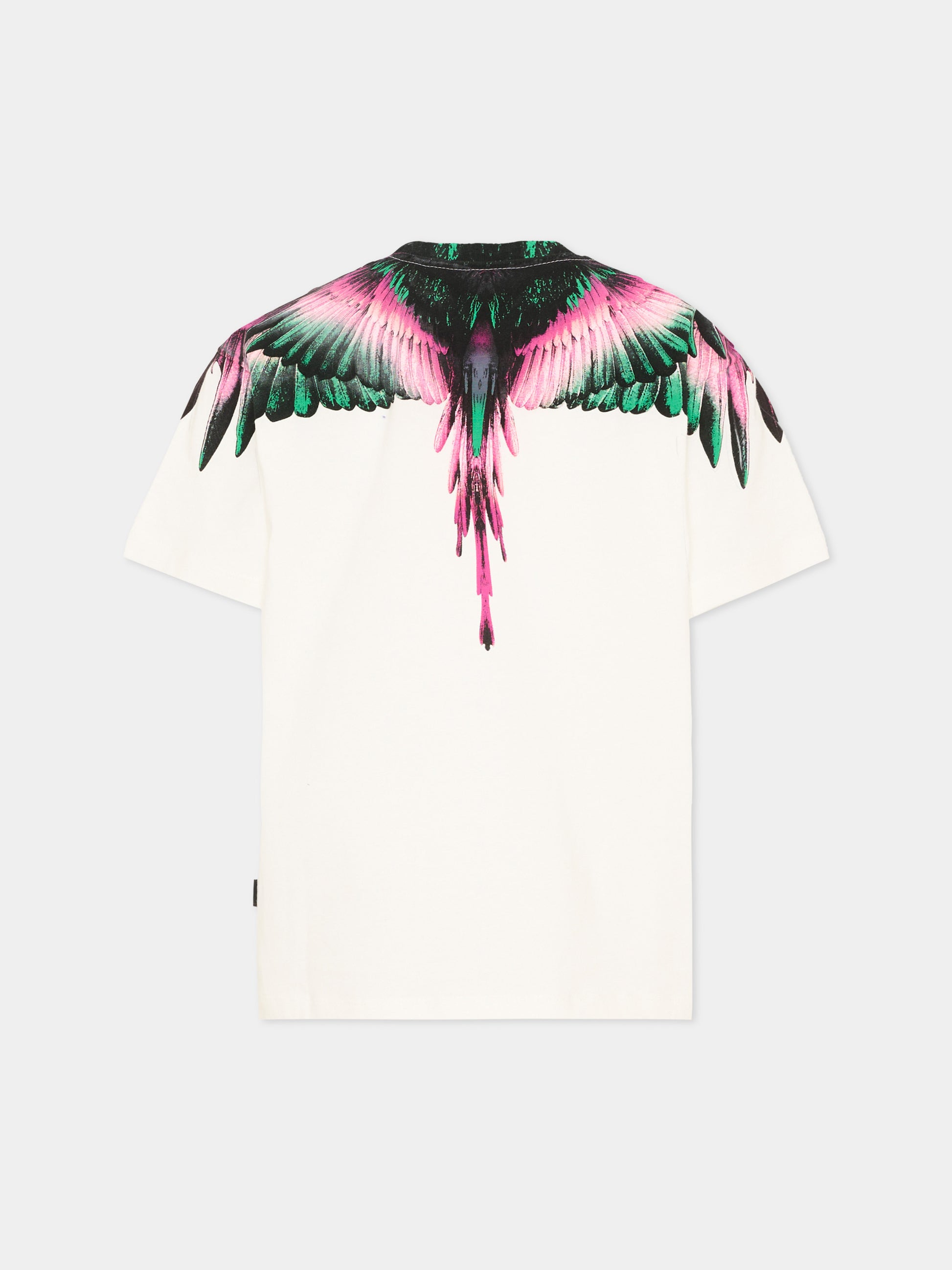 T-Shirt avorio per bambina con ali,County Of Milan Kids,F5CMJGTH016 002