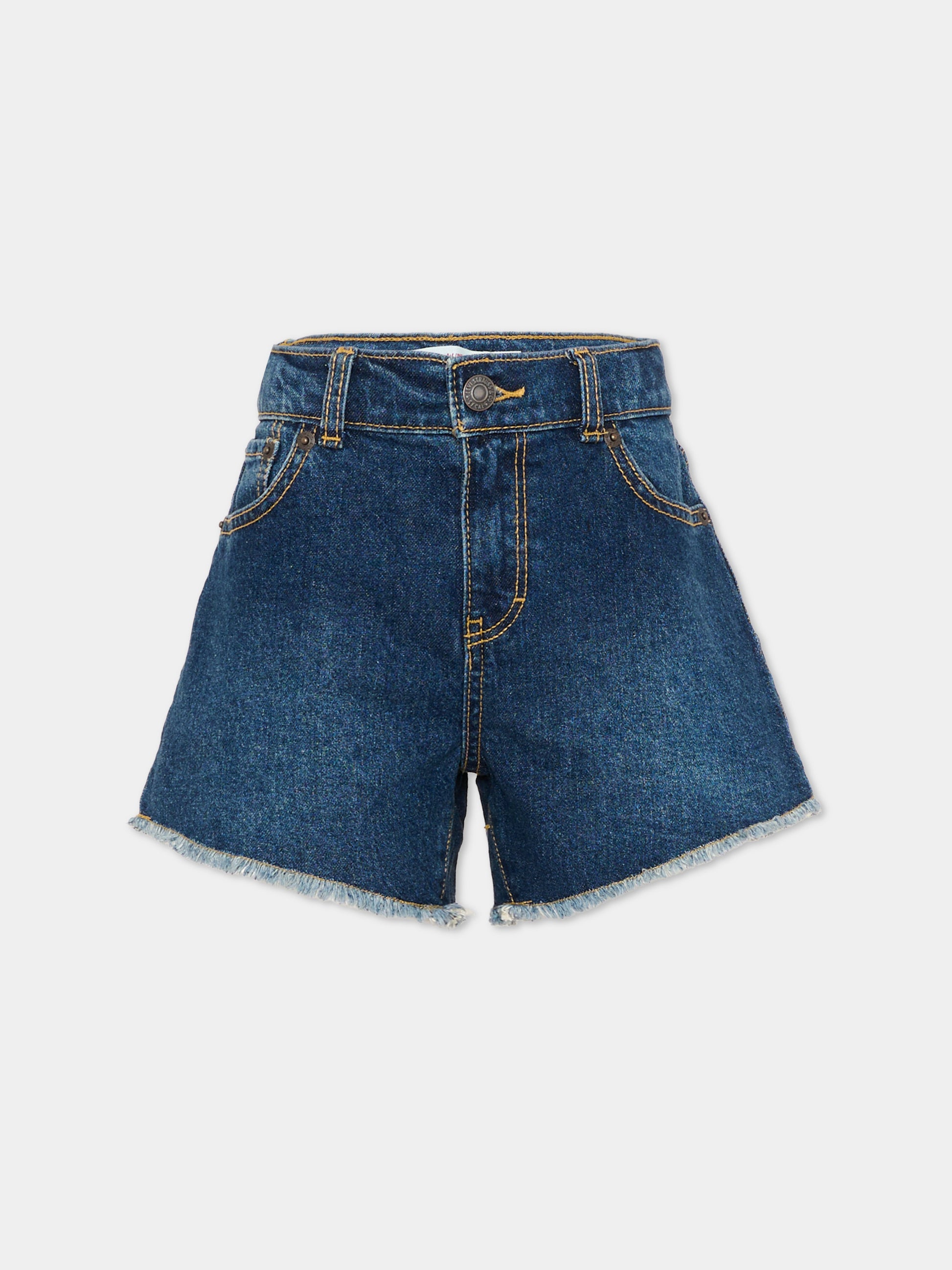 Shorts denim per bambina,Levi's Kids,4EM220 DCM