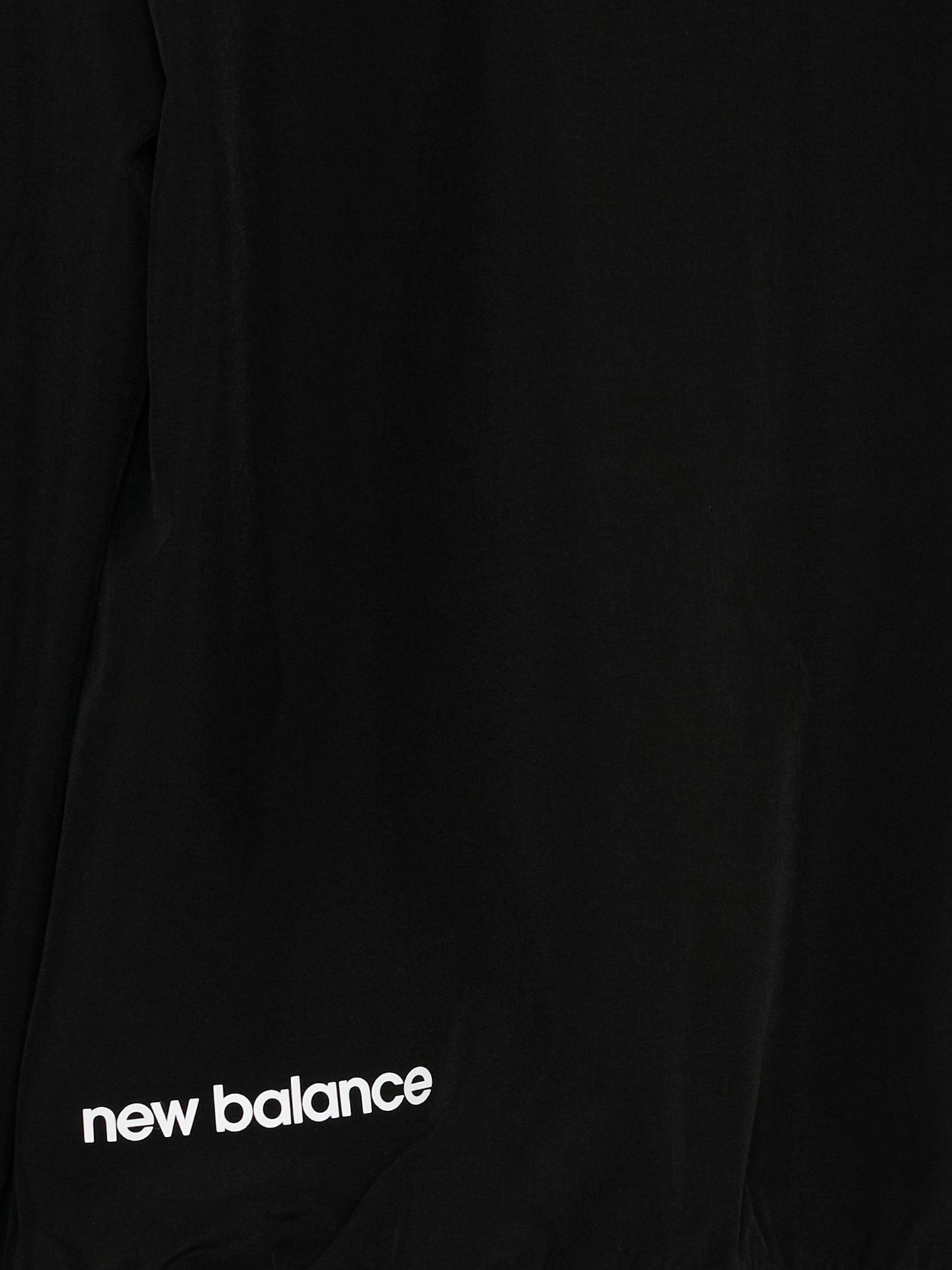 Giacca a vento nera per bambini con logo,New Balance,YJ6141EE BK