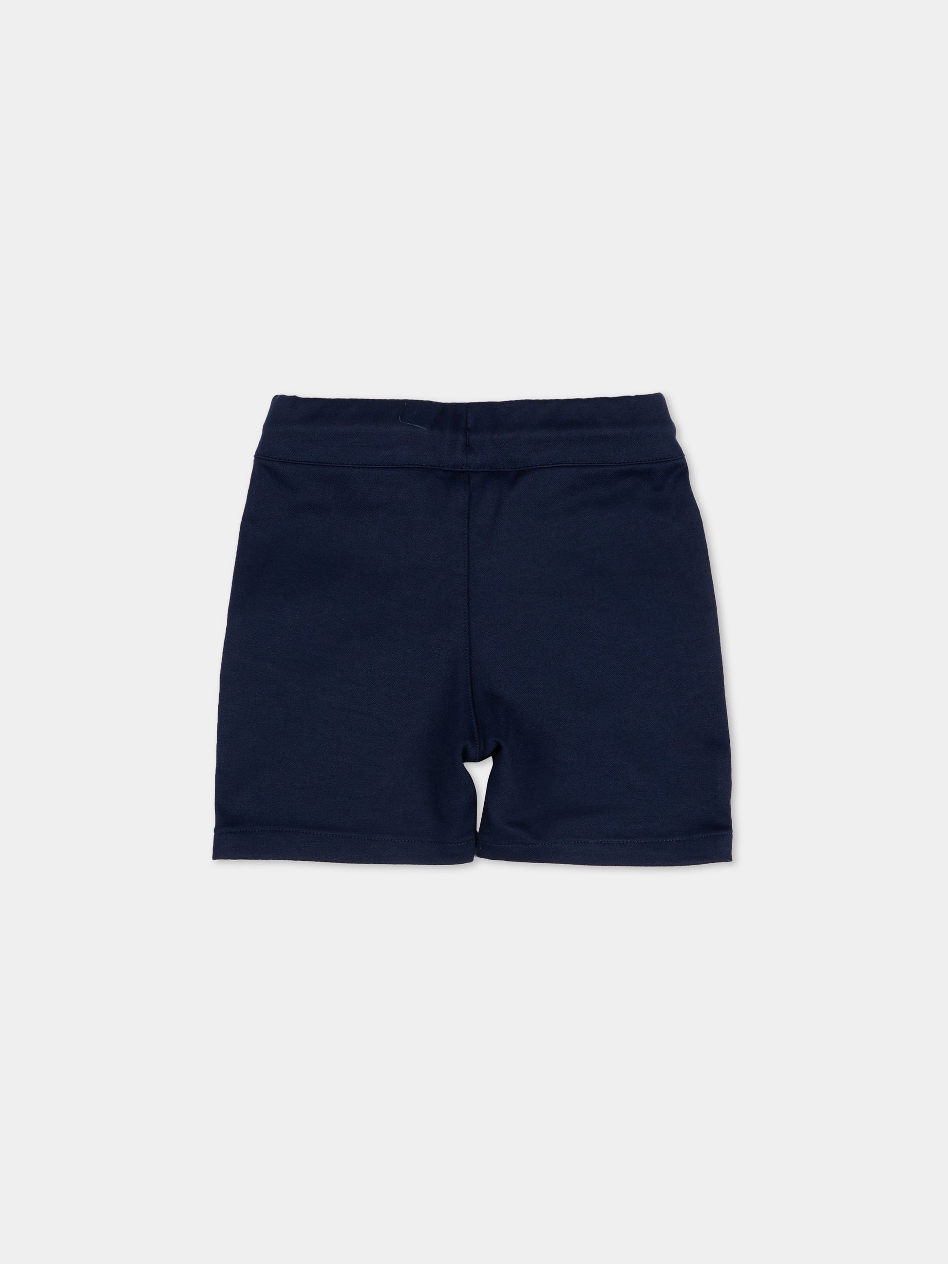Shorts blu per neonato con coulisse,Boss,J52084 849