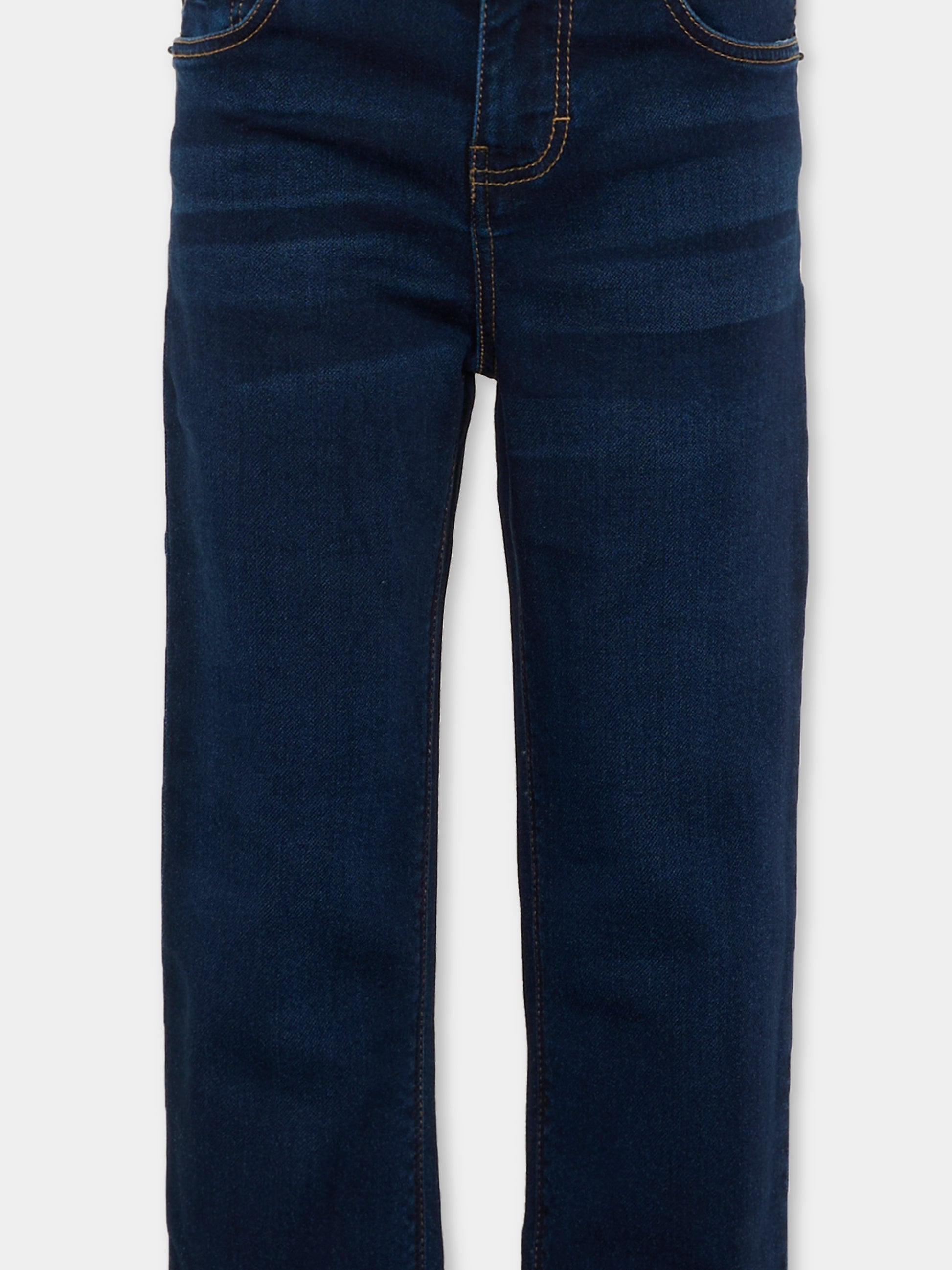 Jeans denim per bambino con logo,Boss,J53556 Z07