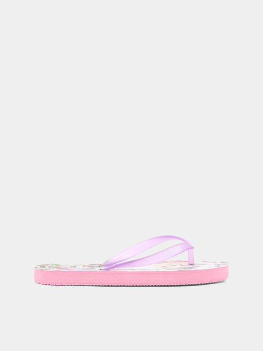Infradito multicolor Zeppo per bambina,Molo,7S24U201 6991