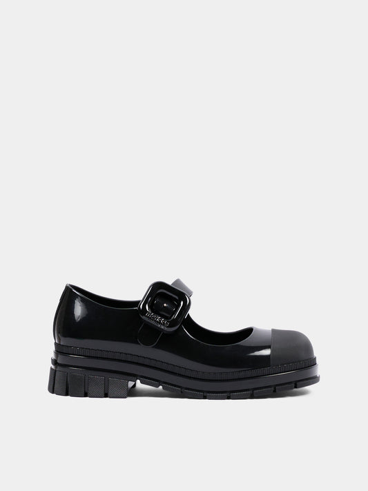 Ballerine nere per bambina Mary Jane,Mini Melissa,36108 BW428 05889