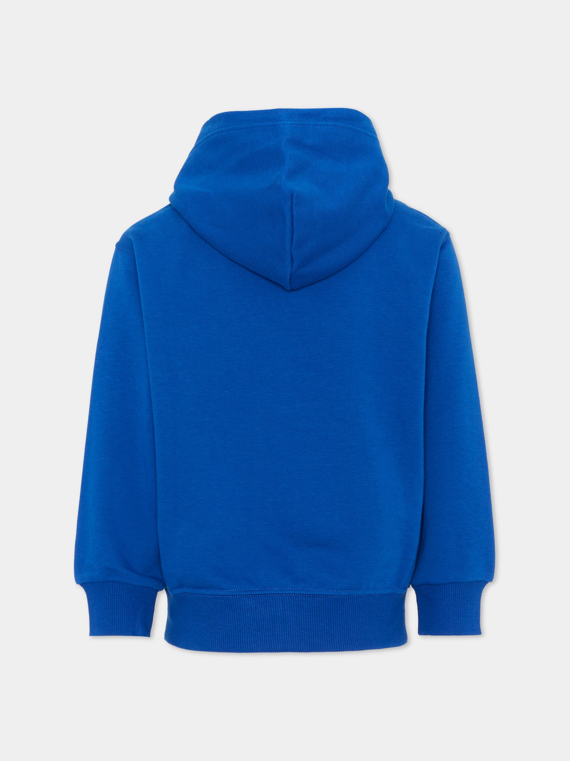 Felpa blu per bambino con logo,Diesel,J02484 KYAZ3 K89G
