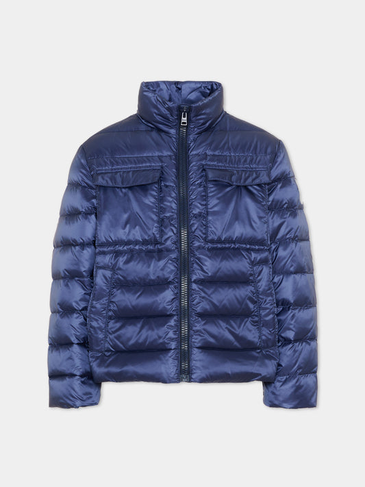 Piumino blu per bambini trapuntato,Herno Kids,PI000161B 12020 9248
