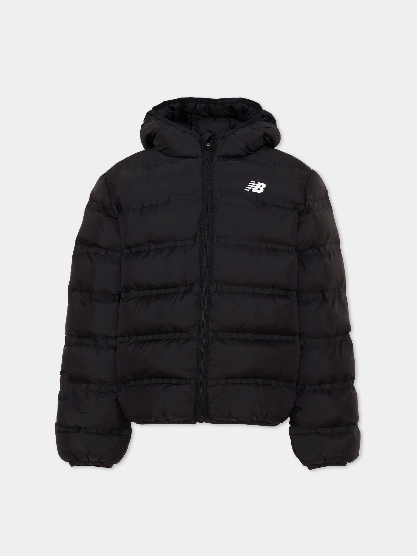 Piumino nero per bambino,New Balance,LAKB0036 BM