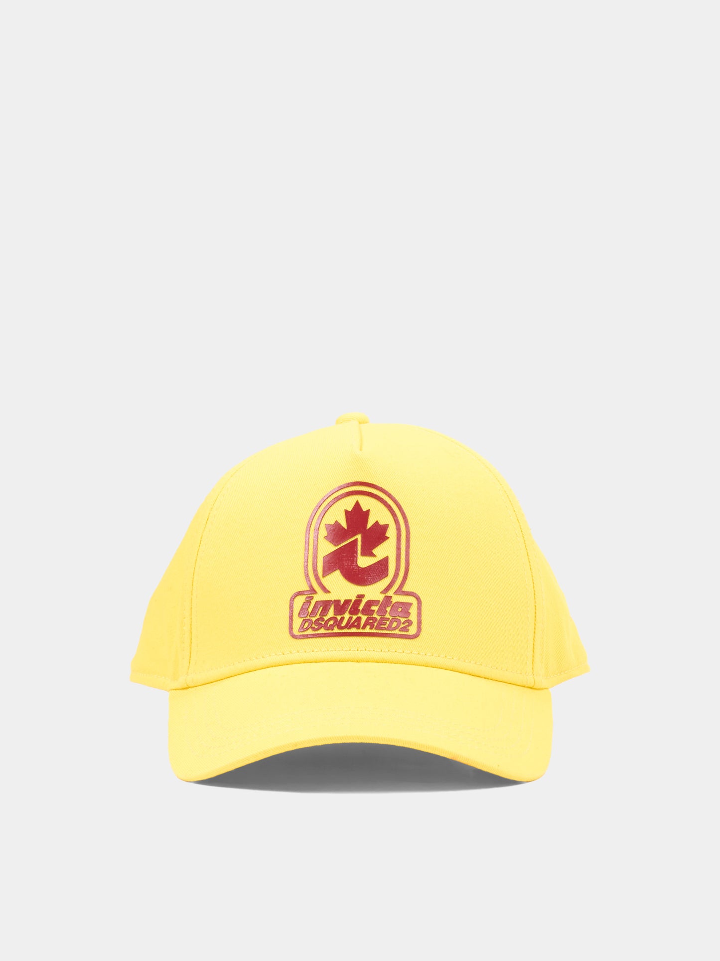 Cappello con visiera giallo per bambini con logo,Dsquared2,DQ2925 D0AD7 DQ205