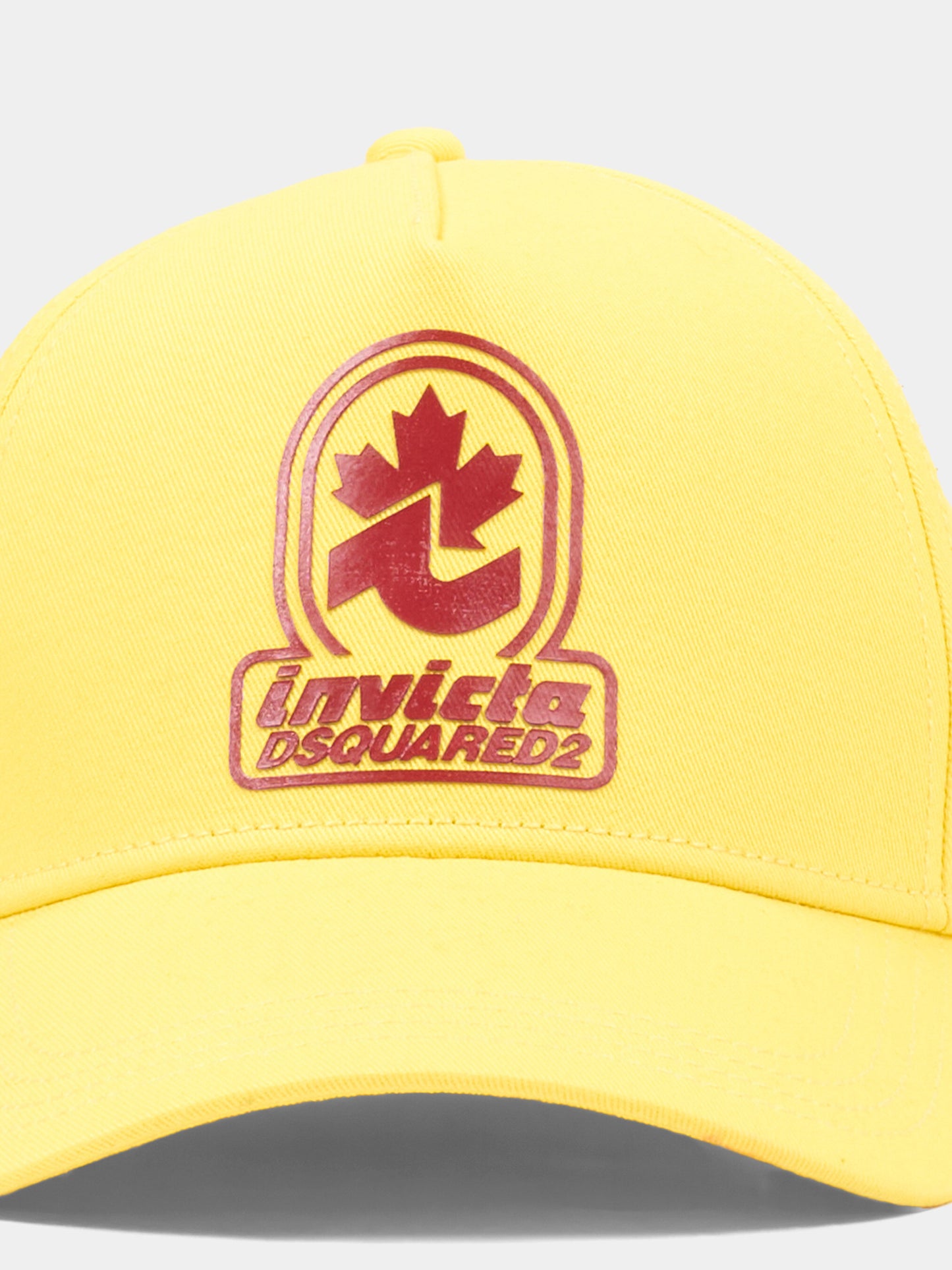 Cappello con visiera giallo per bambini con logo,Dsquared2,DQ2925 D0AD7 DQ205