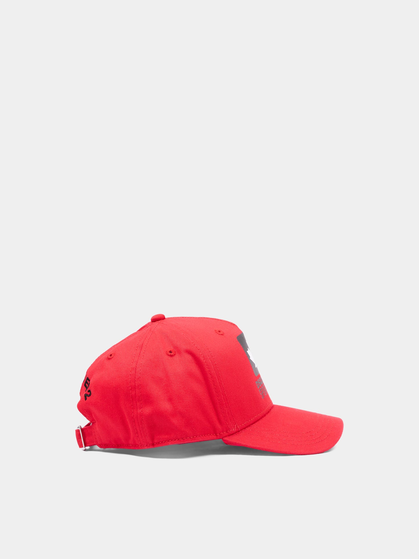 Cappello con visiera rosso per bambini con logo,Dsquared2,DQ2195 D00YT DQ411