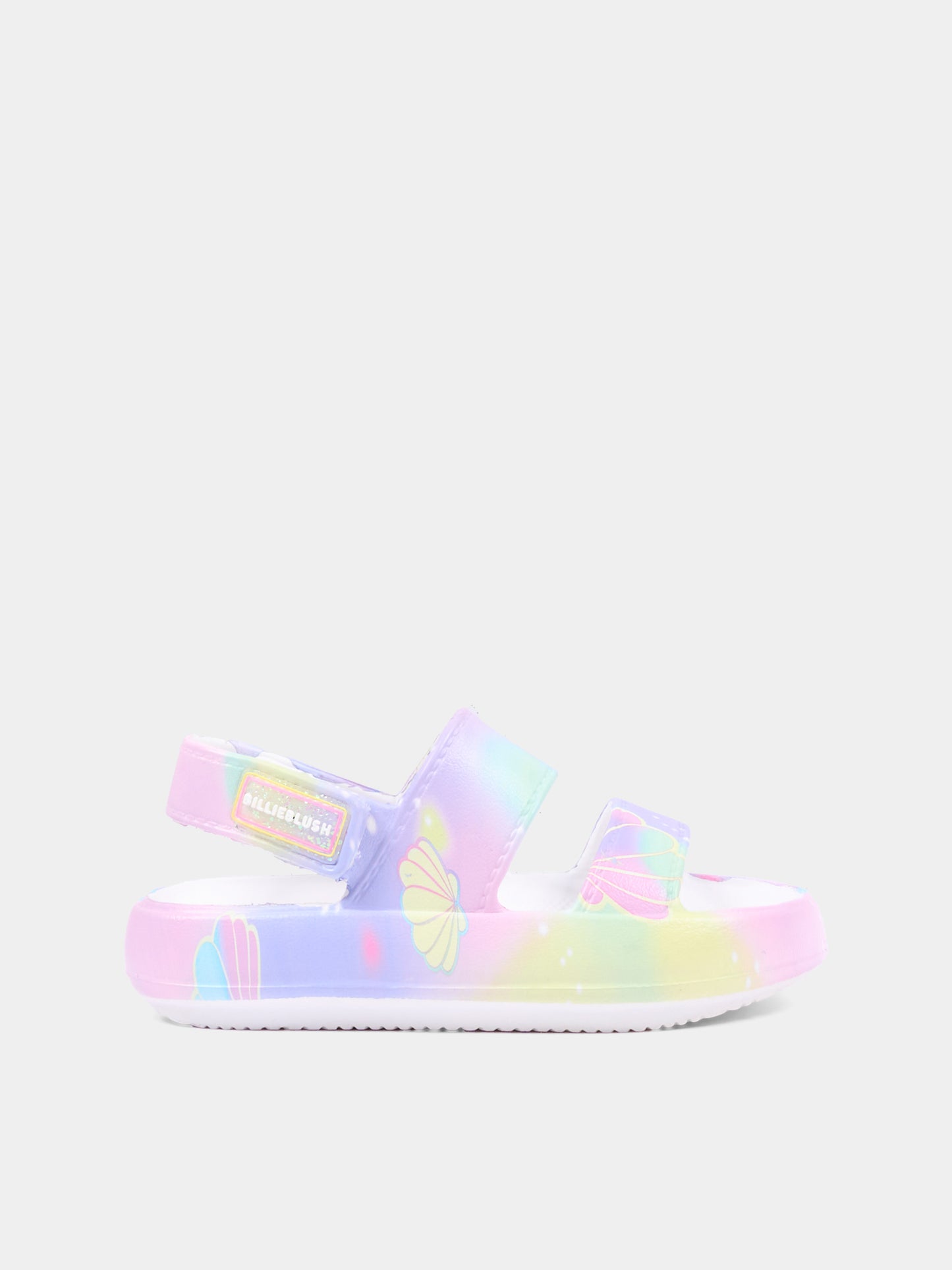 Sandali multicolor per bambina conchiglie,Billieblush,U21989 Z41