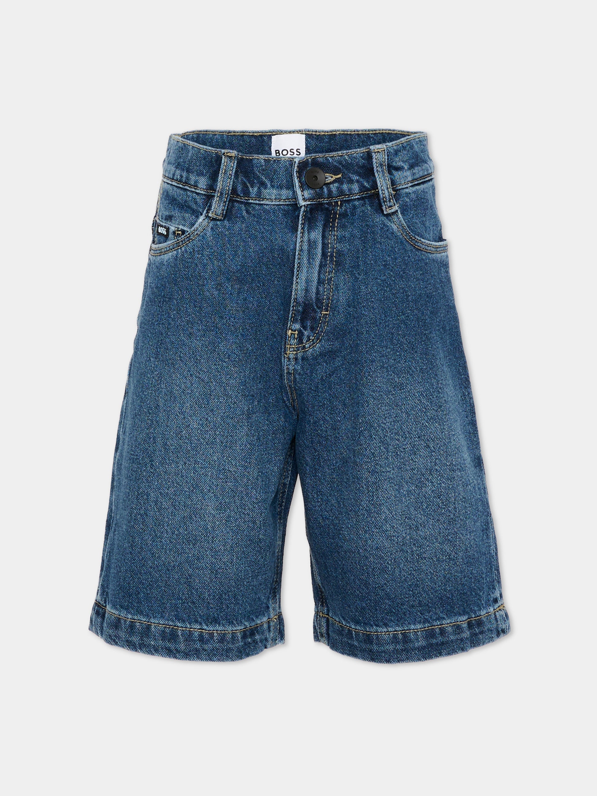 Shorts denim per bambino,Boss,J53086 Z25