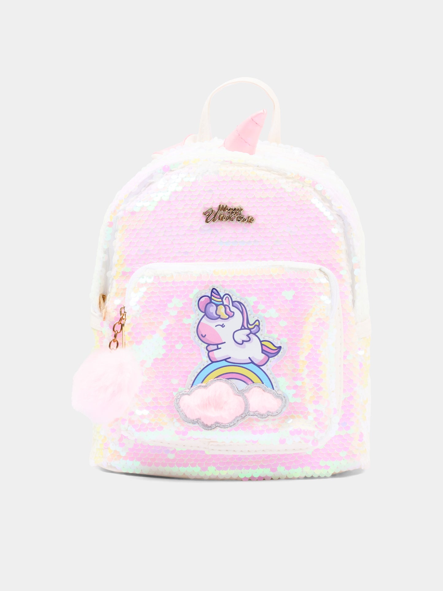 Zaino multicolor per bambina con unicorno,Girabrilla,16200