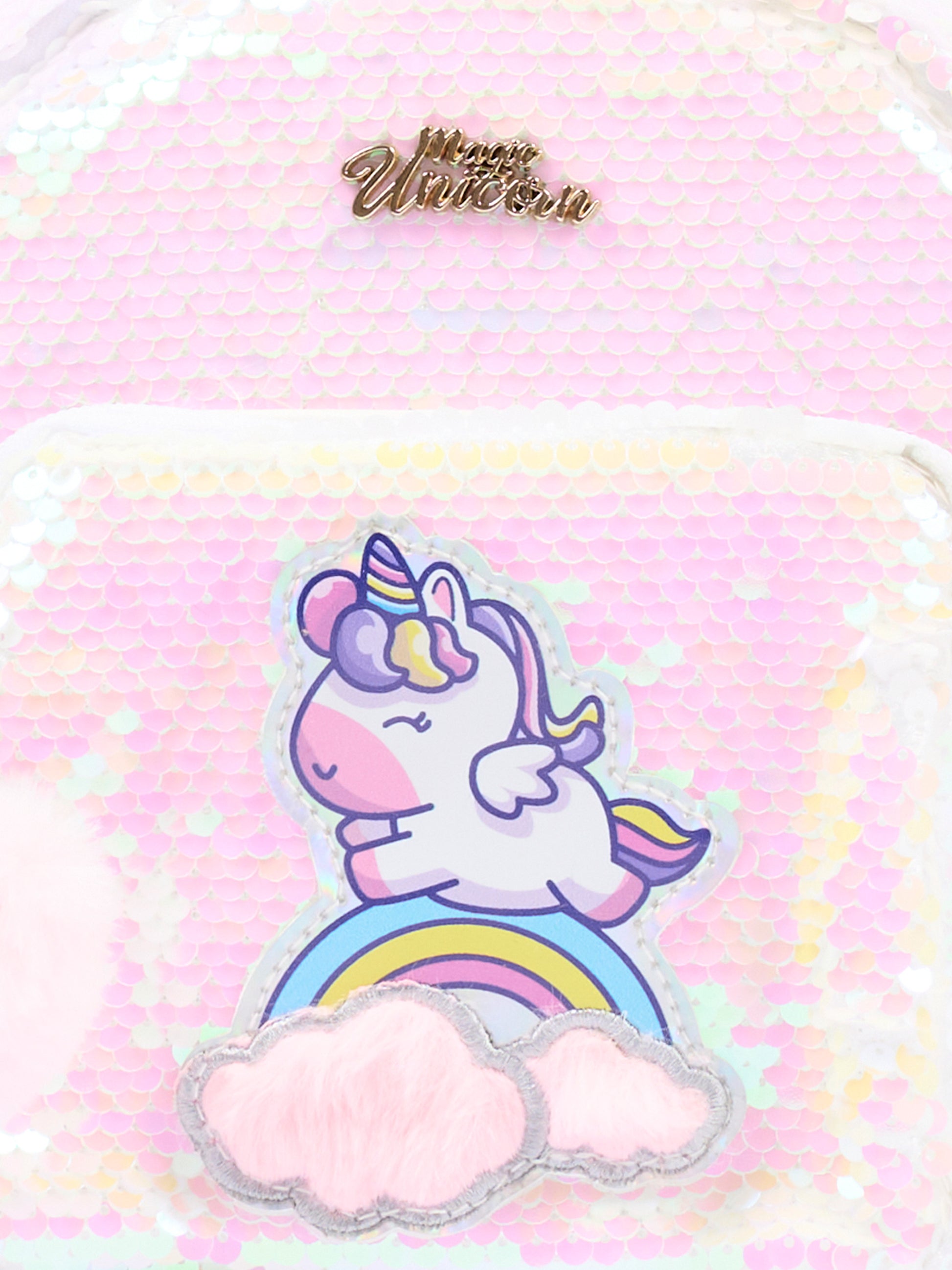 Zaino multicolor per bambina con unicorno,Girabrilla,16200
