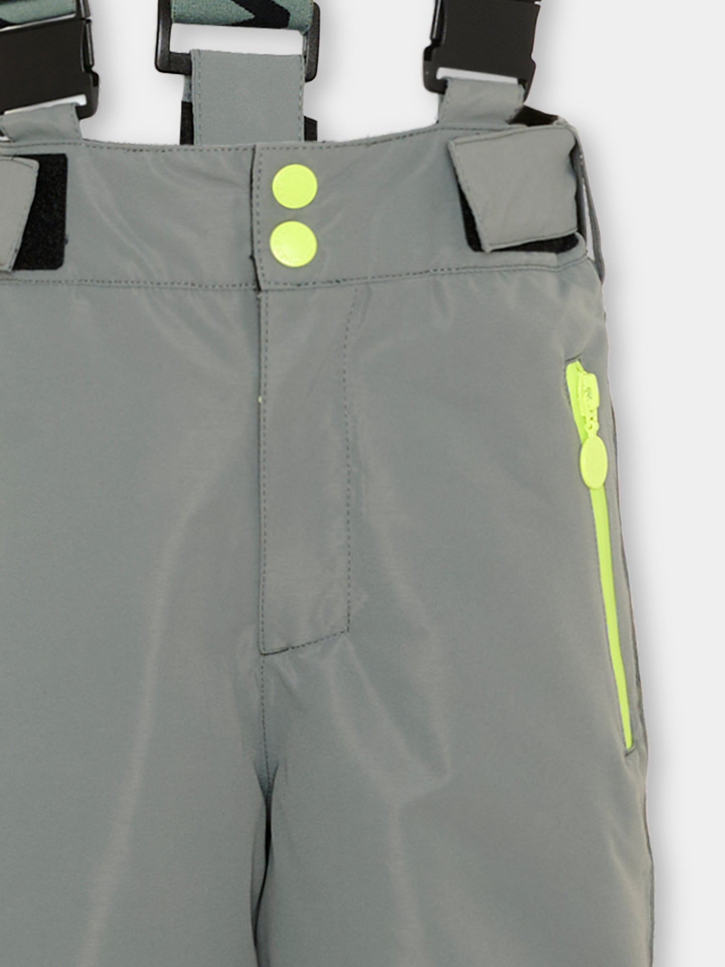 Pantaloni da neve verdi per bambini con logo,Stella Mccartney Kids,TX6P30 Z0432 760