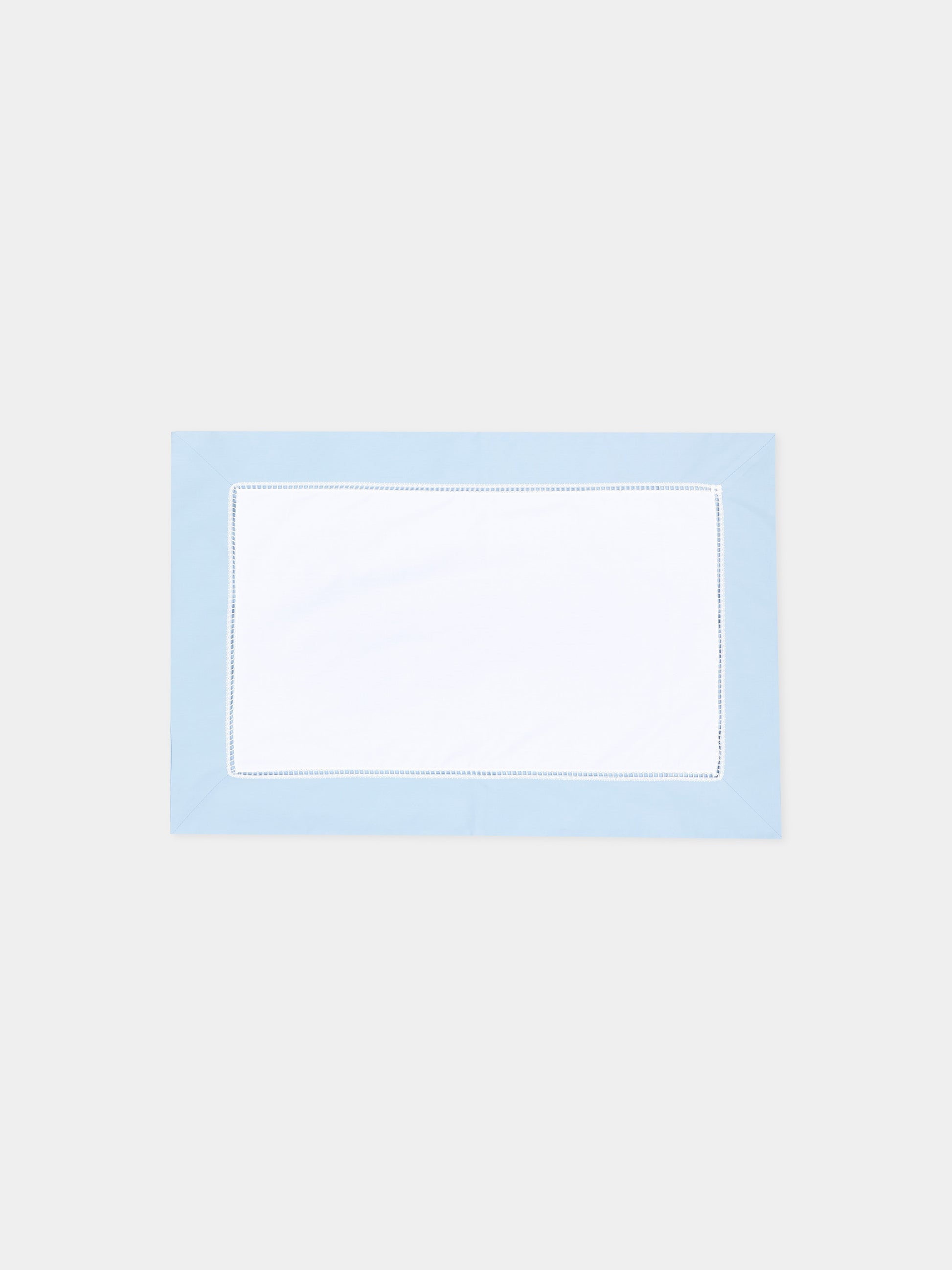 Lenzuola celeste per neonato con ricamo,Etro,GU0550 P0426 685