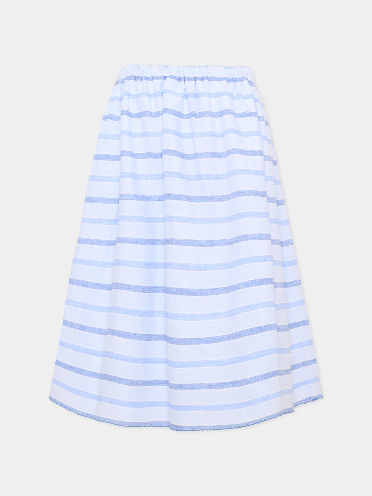 Gonna azzurra per bambina con Pegaso,Etro,GU7A10 I0213 100BL
