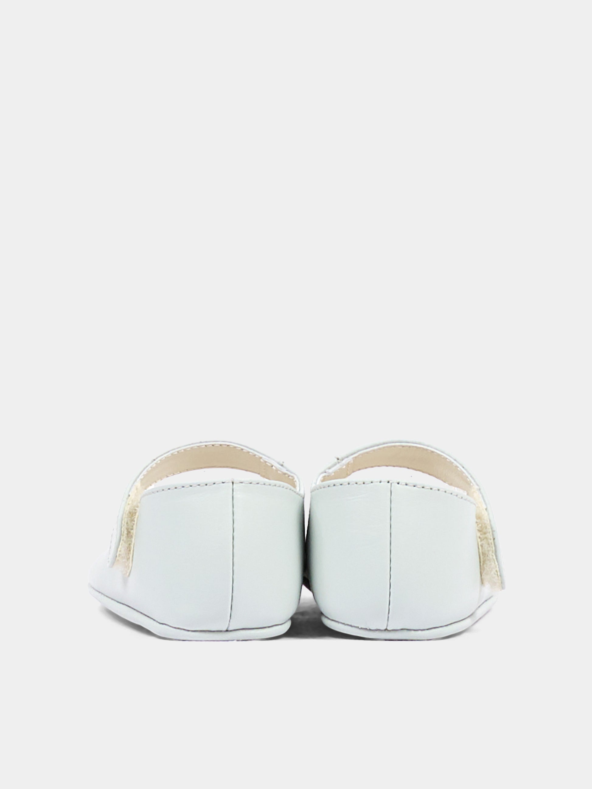 Scarpine celesti per neonata con logo,Etro,GV0026 Z2132 602