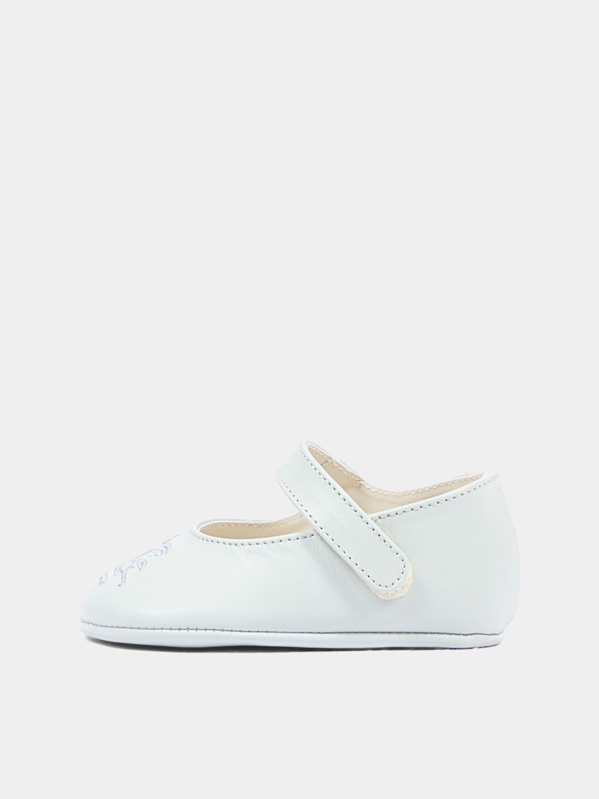 Scarpine celesti per neonata con logo,Etro,GV0026 Z2132 602