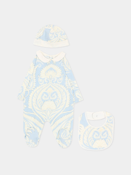 Set tutine avorio per neonati con stampa paisley,Etro,GVB500 J0452 105CE