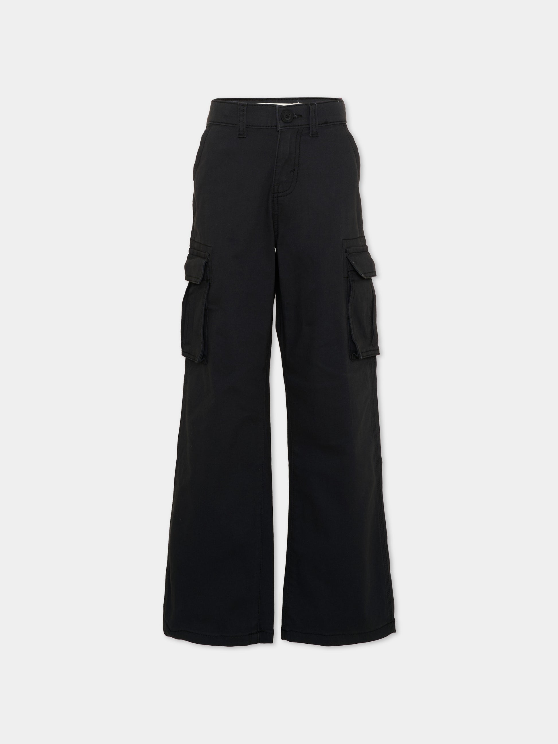 Pantalone nero cargo per bambino,Levi's Kids,8EN809 G52