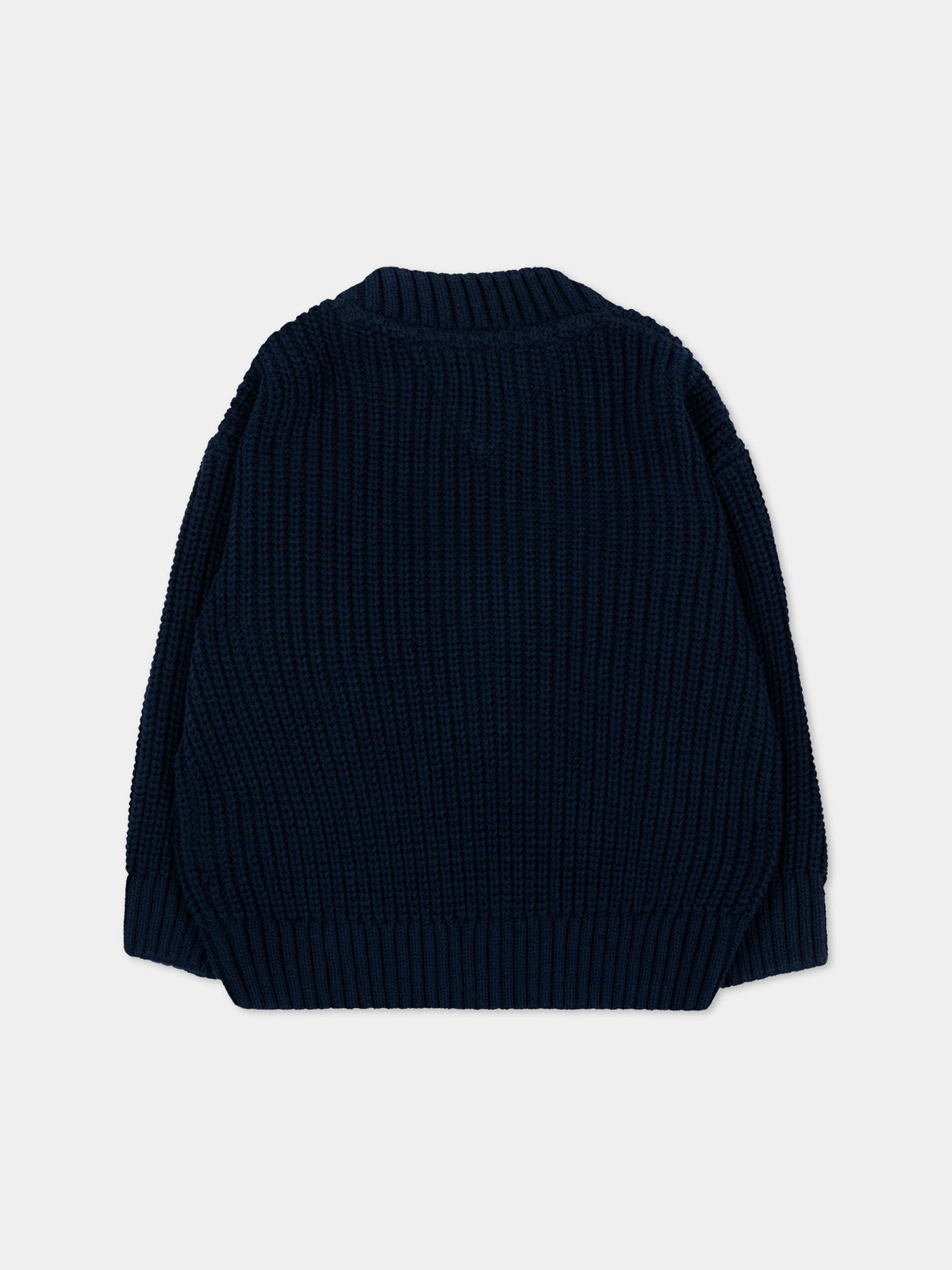Maglione blu per neonati con logo,Tommy Hilfiger Junior,KB0KB10071 C1G_