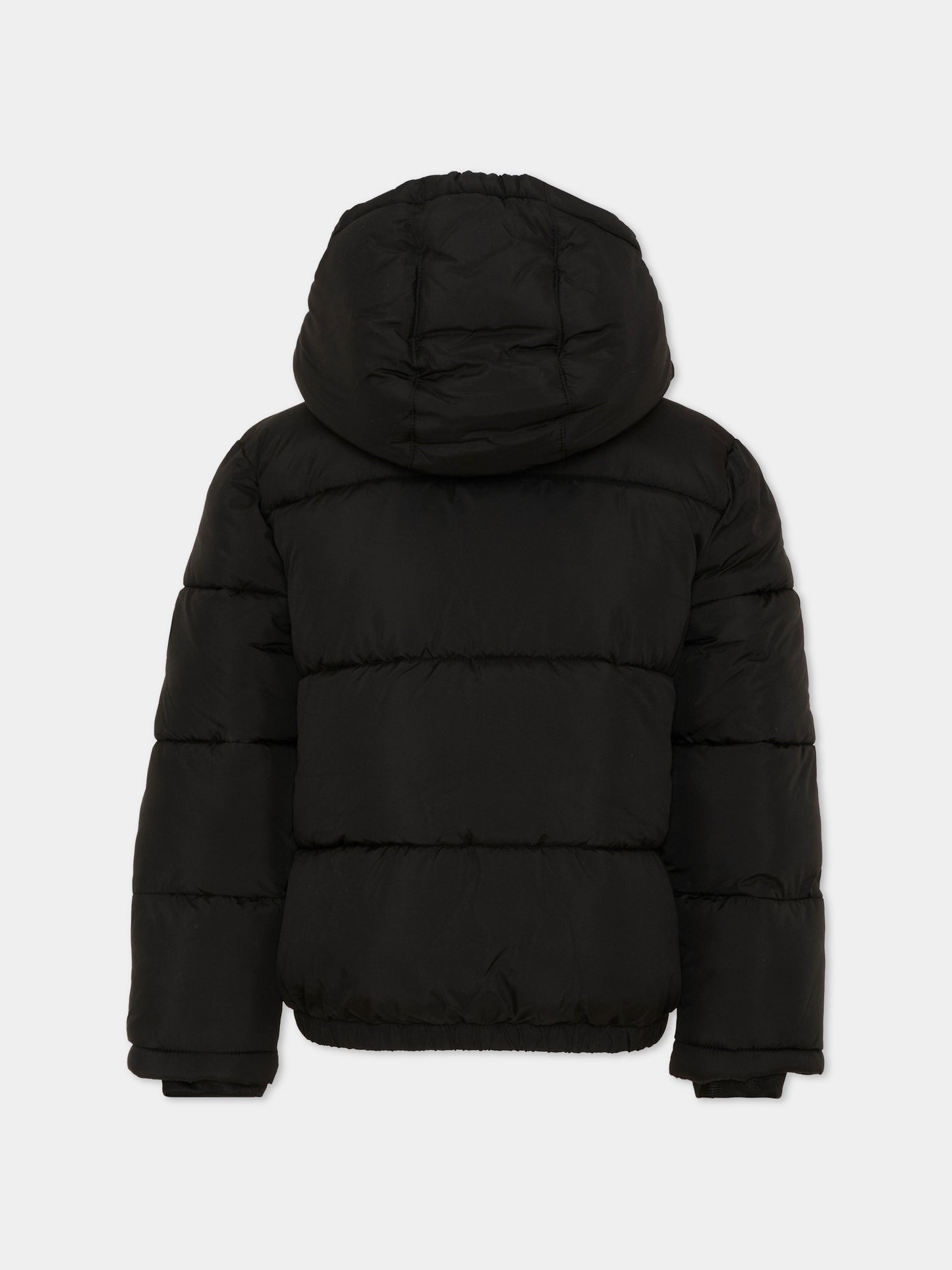 Piumini nero per bambino con logo,Levi's Kids,8EN633 023