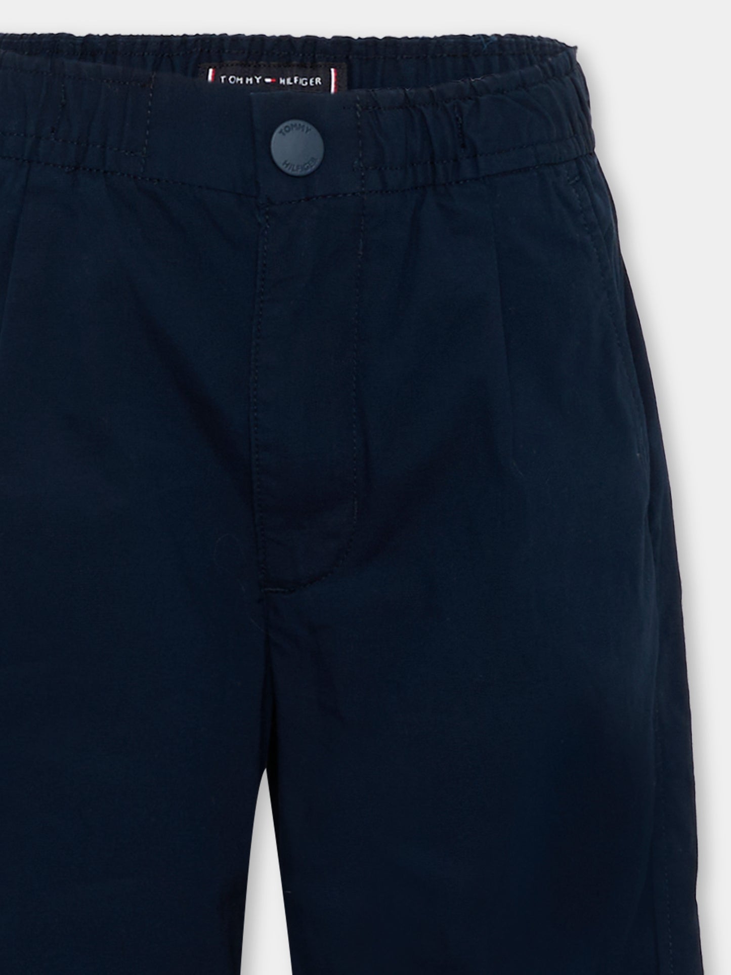 Pantalone blu per bambino,Tommy Hilfiger Junior,KB0KB10203 C1G