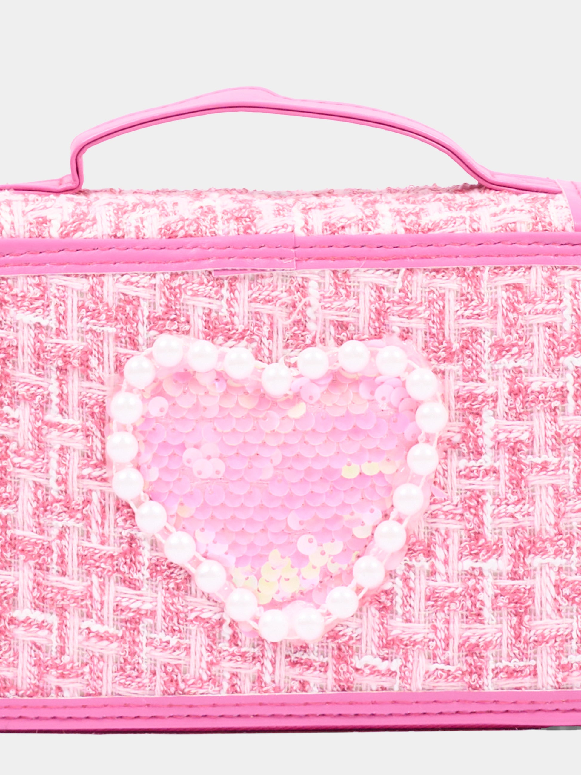 Astuccio fucsia per bambina con cuore,Girabrilla,19085 19087