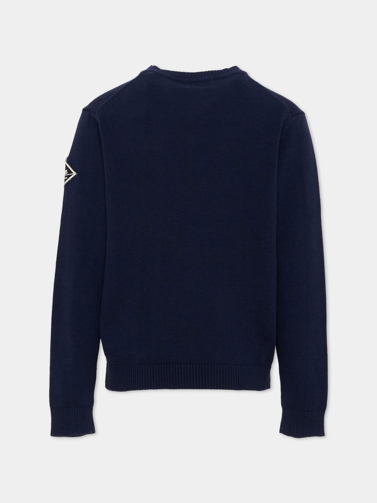 Maglione blu per bambino con logo,Roy Roger's Kids,RG109 0 3854