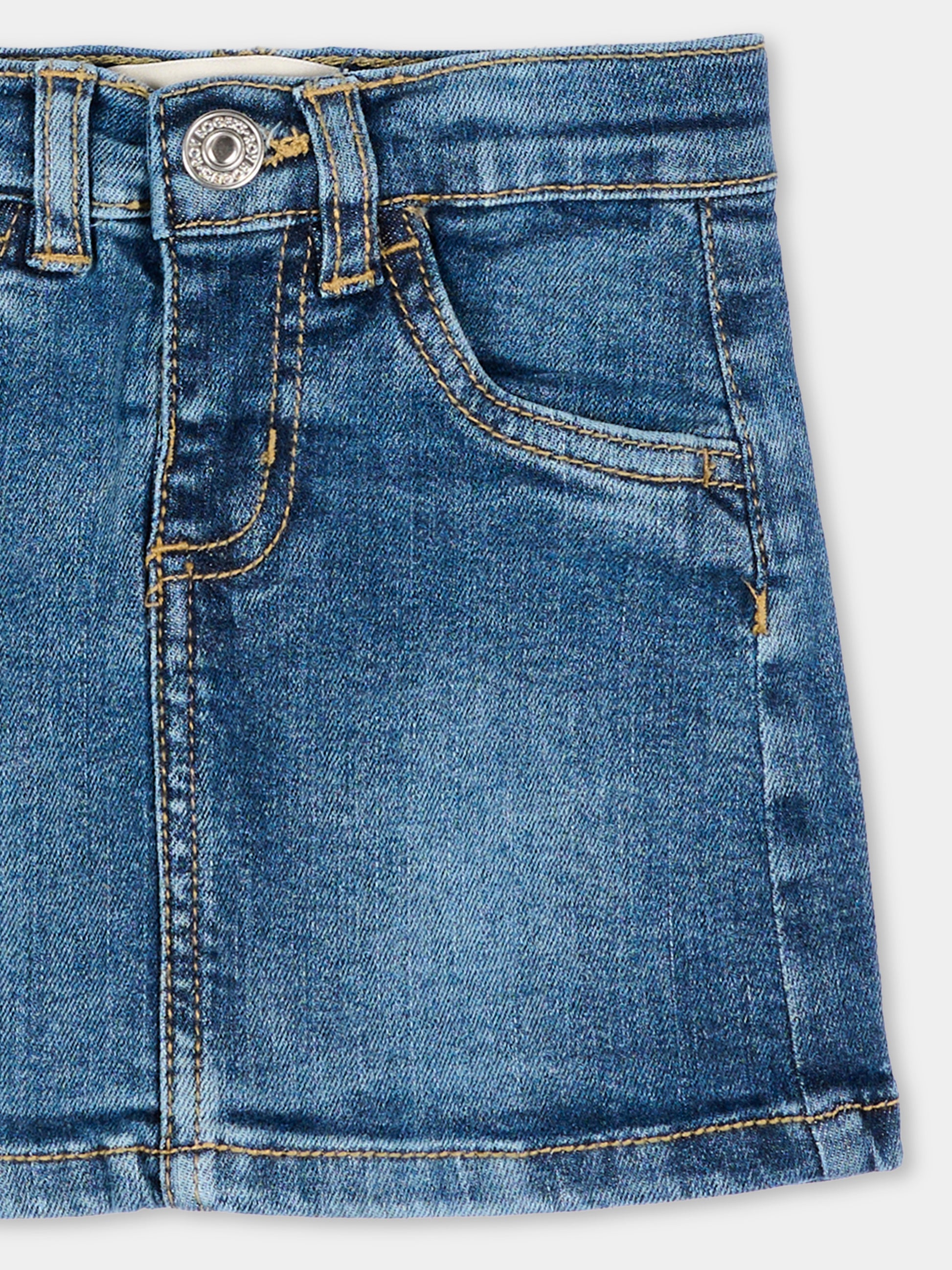 Gonna denim per neonata,Roy Roger's Kids,RG194 0 7028