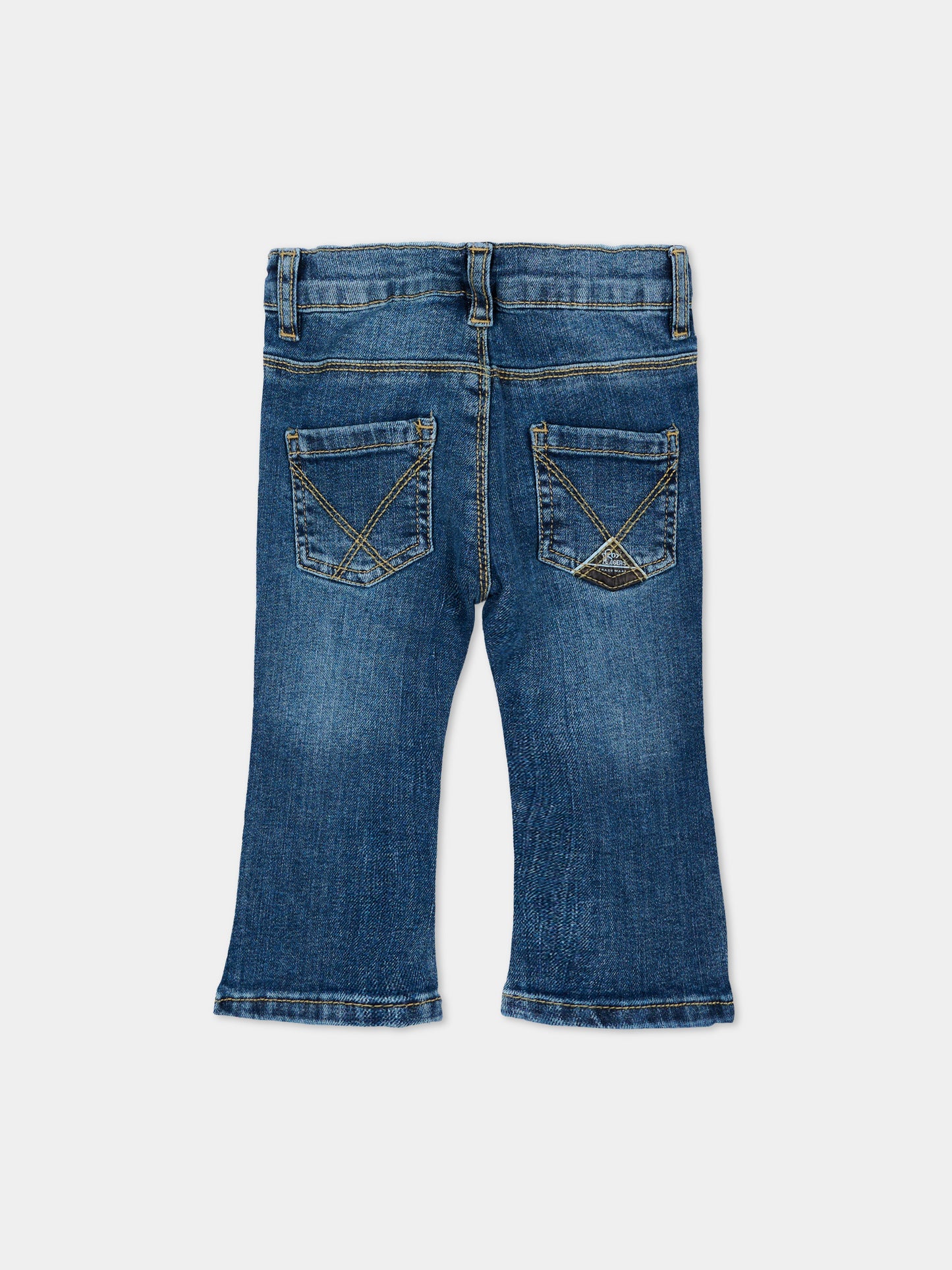 Jeans denim per neonata,Roy Roger's Kids,RG196 0 7028